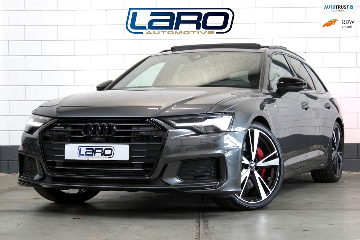 Audi A6 Avant - 55 TFSI e quattro S-Line | Pano Trekh. 360 Matrix ACC Keyless El. klep CarPlay - AutoWereld.nl