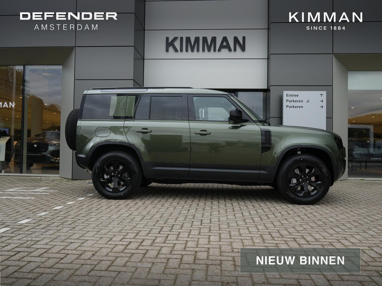 Land Rover Defender 110 - P300e Forest Edition | Black Pack | Trekhaak | - AutoWereld.nl