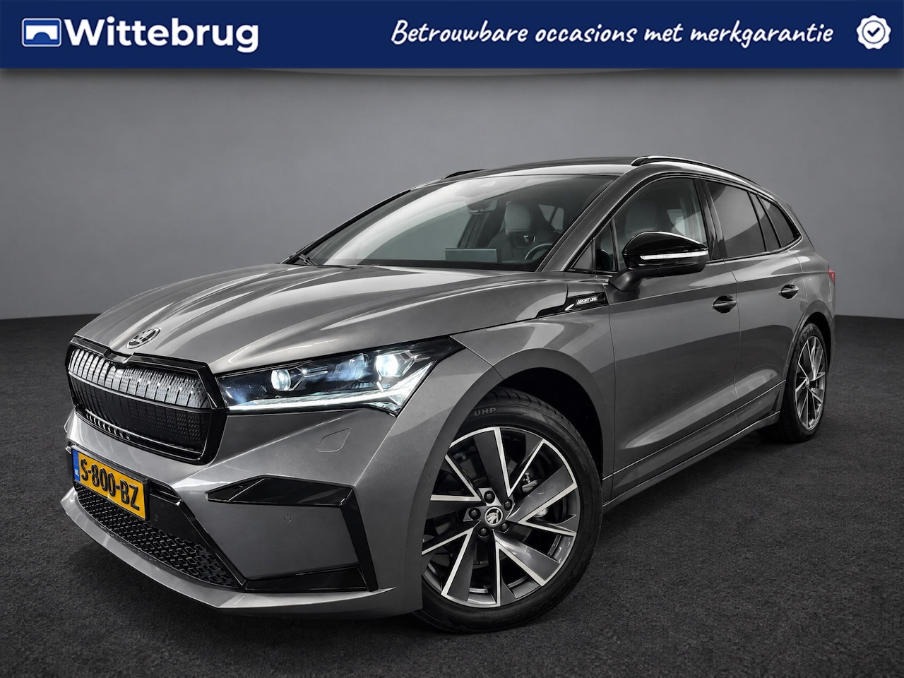 Skoda Enyaq iV - 80 Sportline / Navigatie / App connect / Camera / Memory seat / Parkeersensoren V+A / P4 - AutoWereld.nl