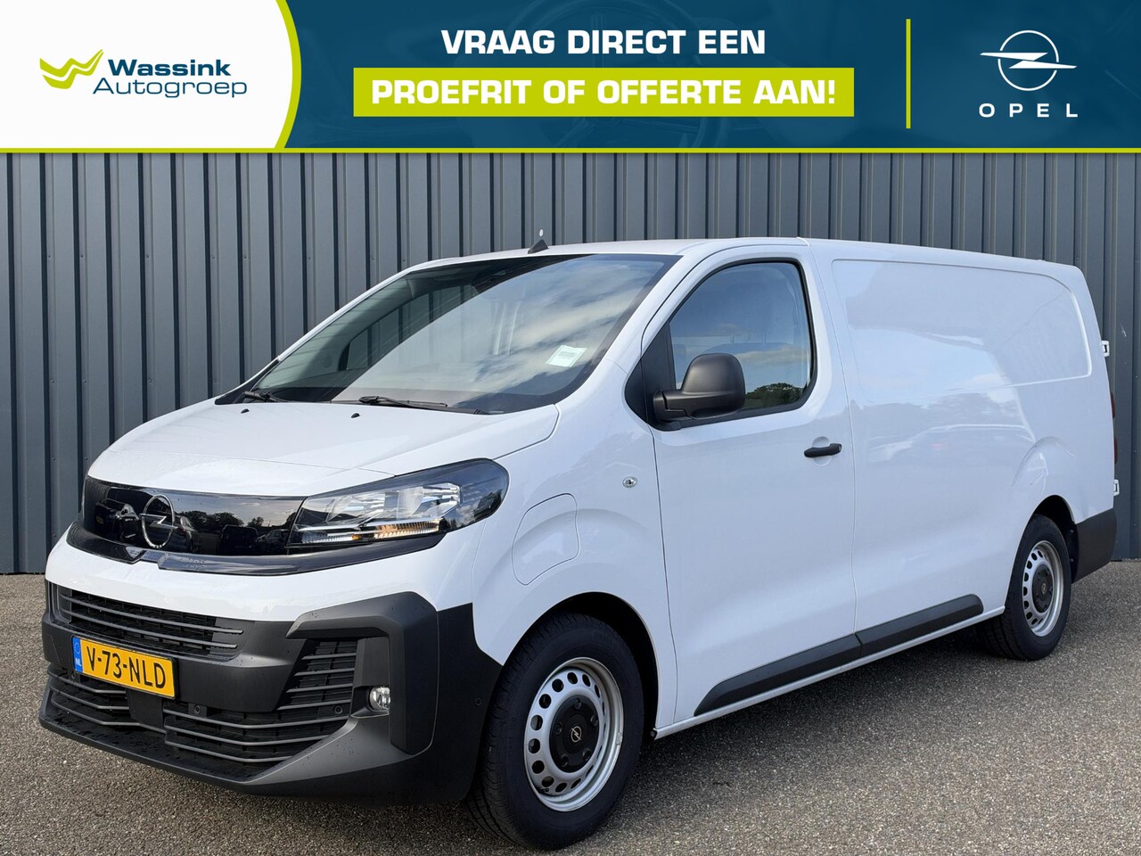 Opel Vivaro Electric - Vivaro-e EV 75 kWh 136pk L3 I SOH 98% | Airconditioning | Navigatie via app | Bijrijdersba - AutoWereld.nl