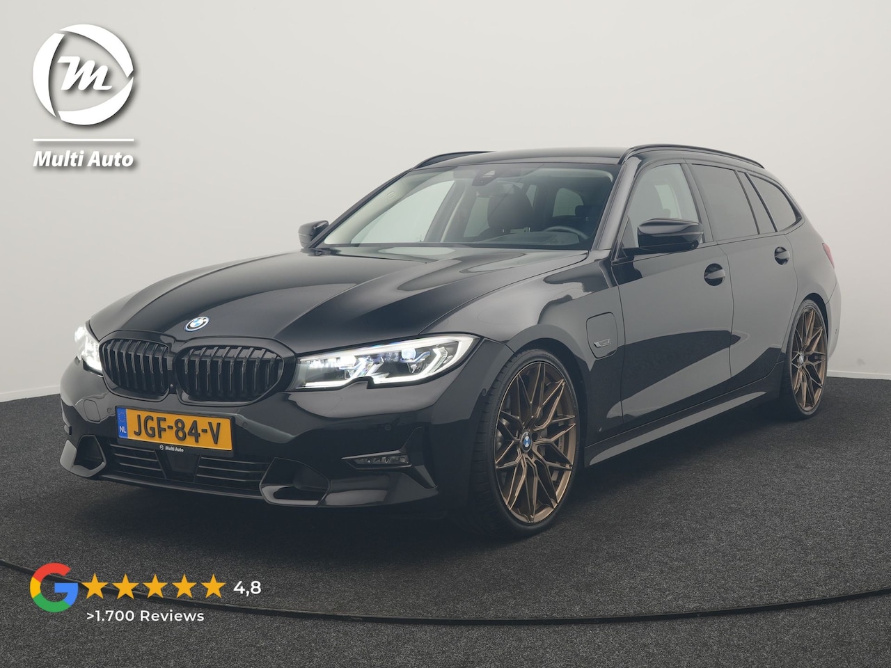 BMW 3-serie Touring - 330e Sportline PHEV 293pk Dealer O.H. | Trekhaak Af Fabriek | Head Up | Adaptive Cruise | - AutoWereld.nl