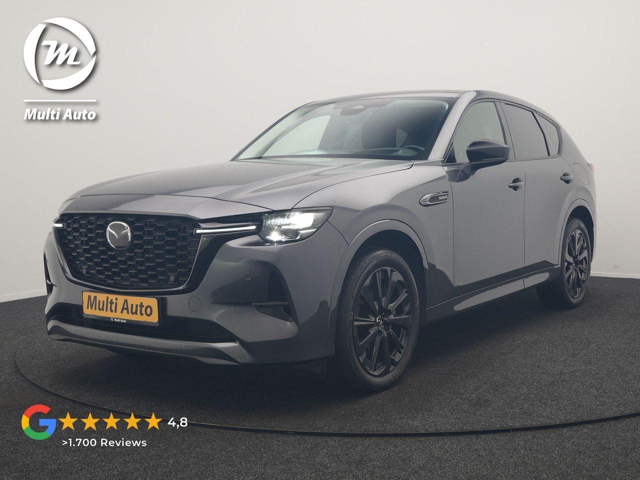 Mazda CX-60 - 2.5 e-SkyActiv PHEV Homura 327pk Dealer O.H. | Trekhaak Af Fabriek | Adaptive Cruise | Cam - AutoWereld.nl