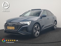 Audi Q8 Sportback e-tron - 50 quattro S Line 95 kWh 340pk Dealer O.H. | Panodak | Luchtvering | 360 Camera | Matrix L