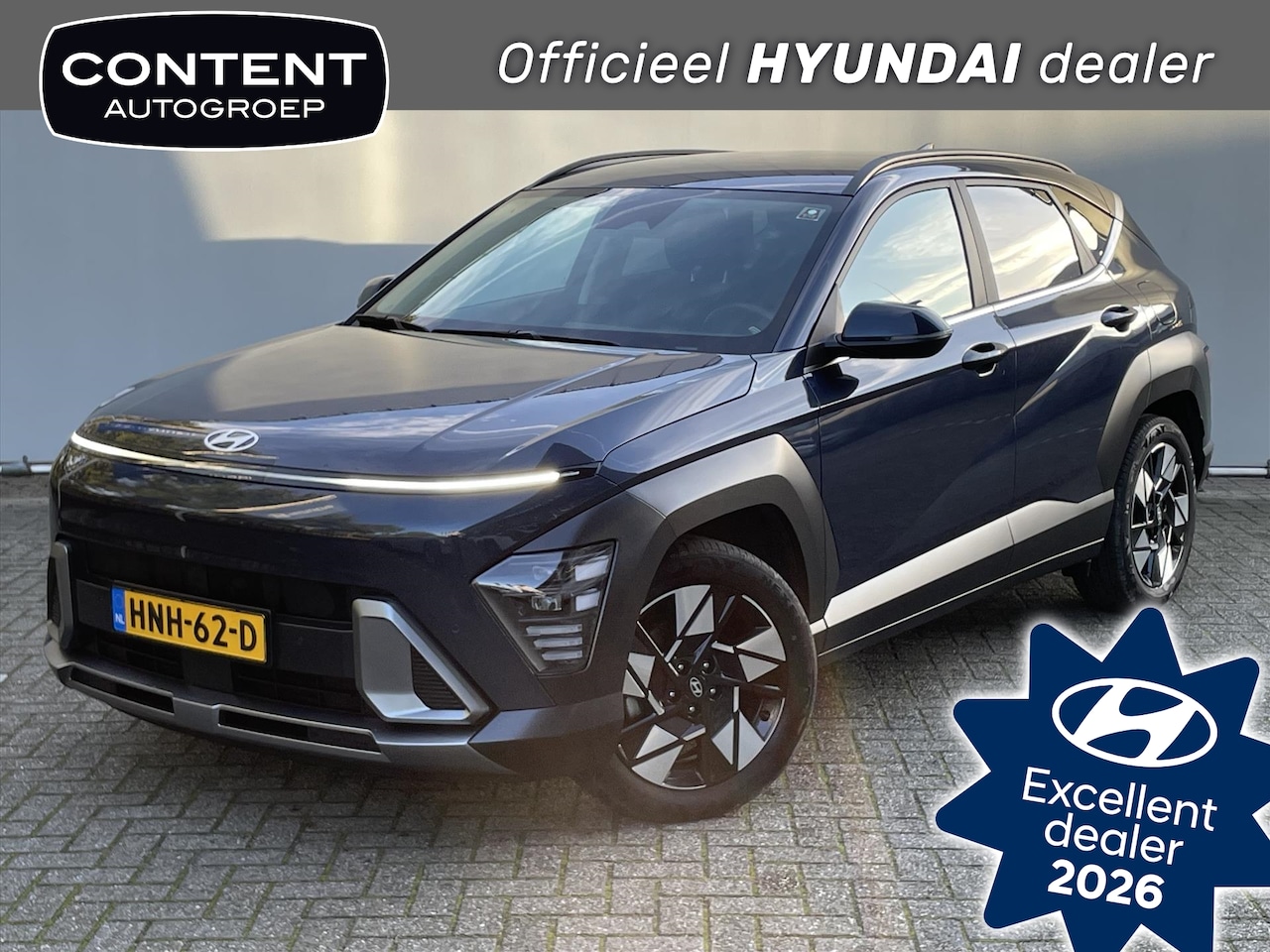 Hyundai Kona - 1.6 GDI HEV 141pk Comfort Smart / Stoelverwarming / - AutoWereld.nl