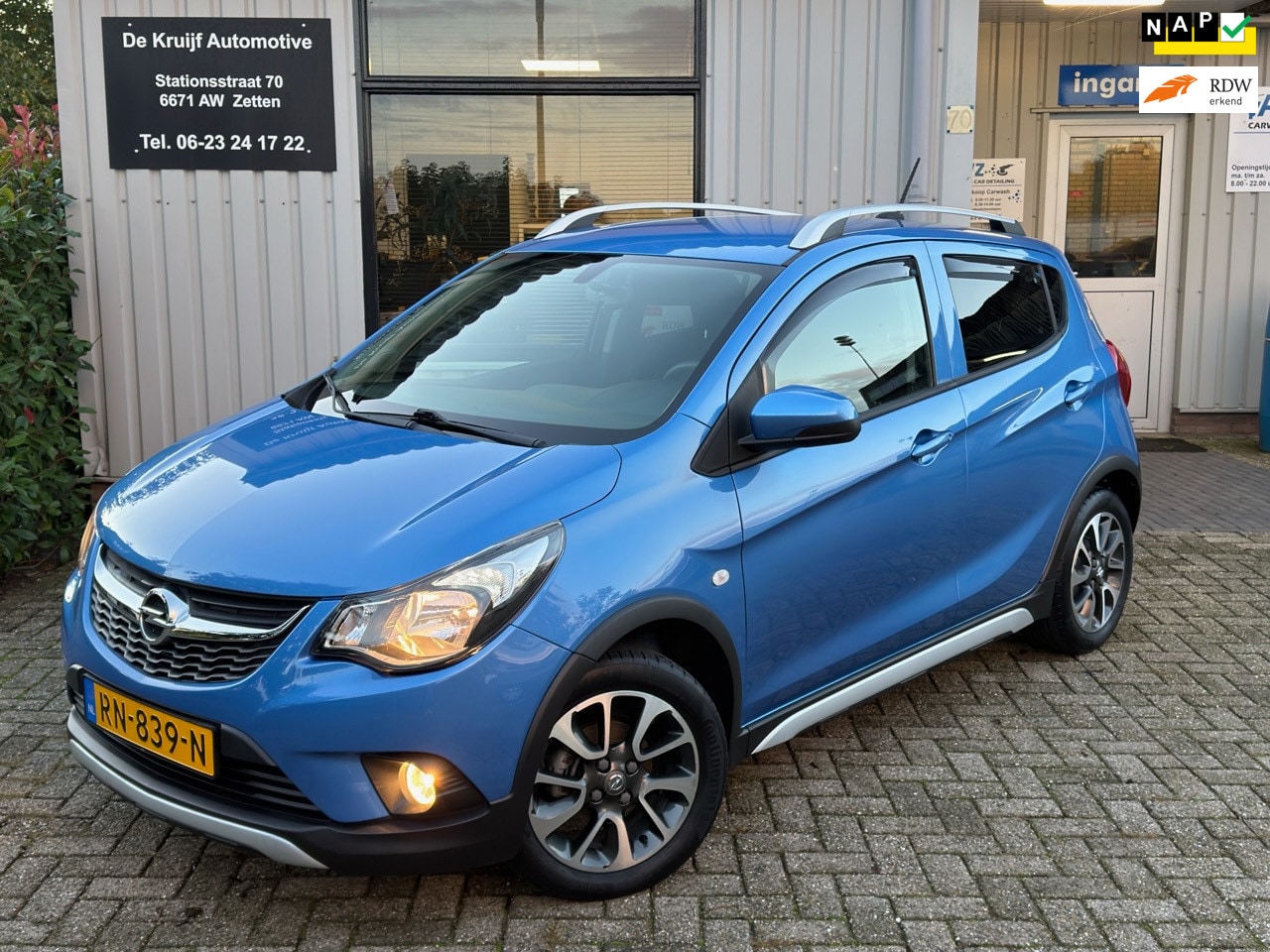 Opel Karl - 1.0 Rocks Online Edition CARPLAY|PARKEERSENSOREN|CRUISE CONTROL|LED|AIRCO|NL-AUTO|NAP| - AutoWereld.nl