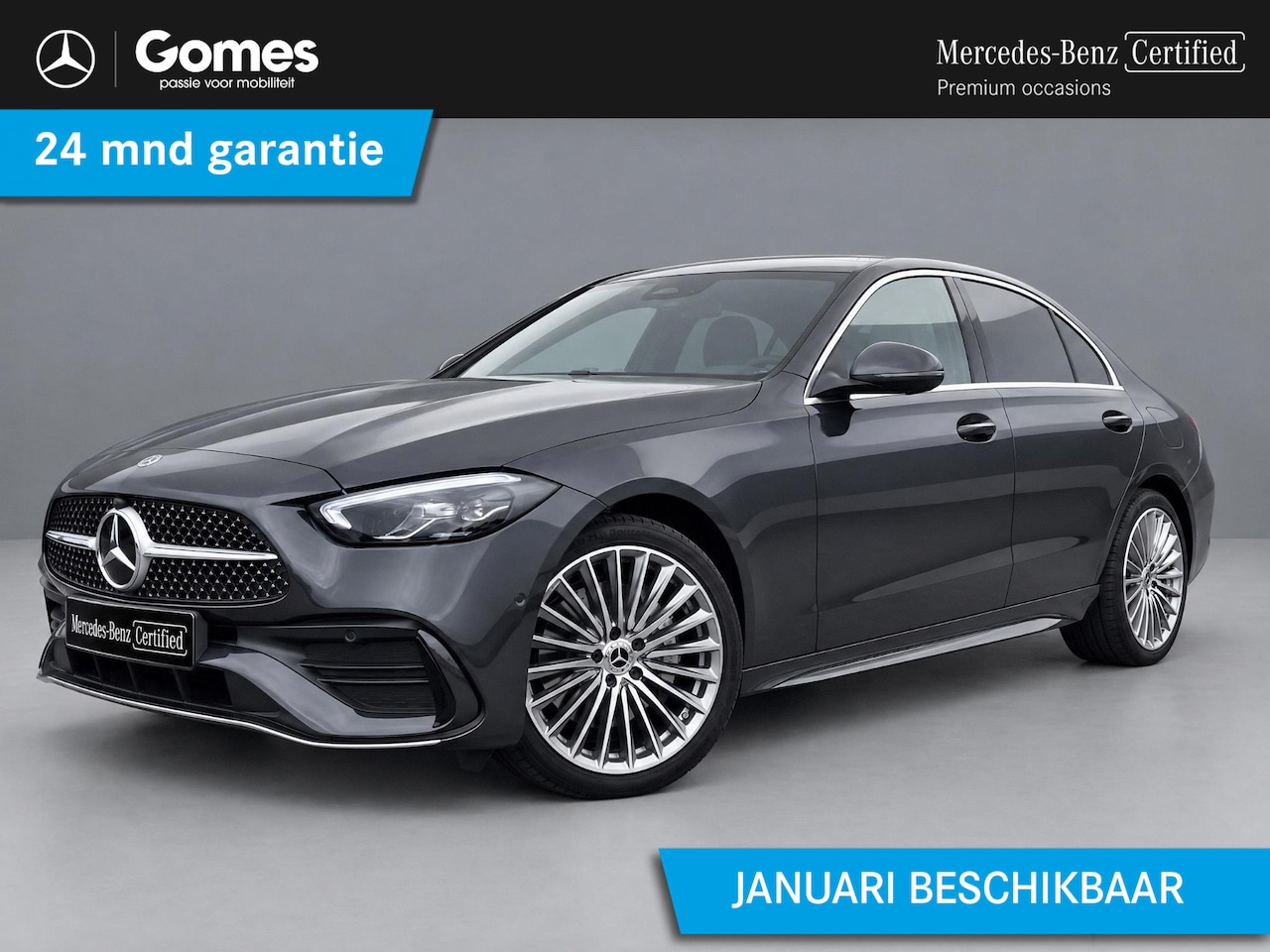 Mercedes-Benz C-klasse - 300 e Business Solution AMG | Panoramadak | Grijs Interieur | Winter Pakket | Trekhaak | 3 - AutoWereld.nl