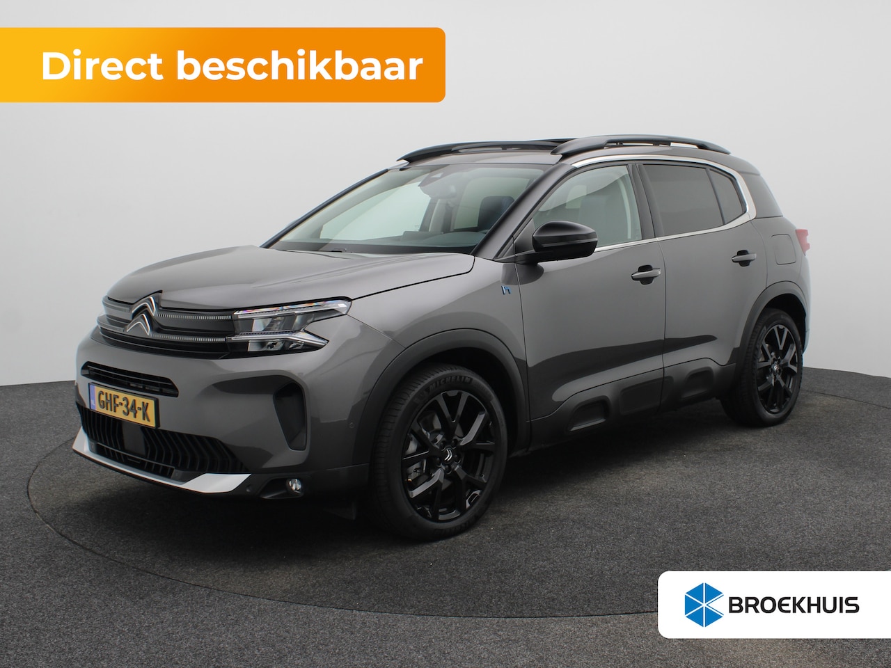 Citroën C5 Aircross - 1.6 Plug-in Hybrid 225pk Plus 98,5% SOH | Carplay | Panoramadak | Elek. Verstelbare Stoele - AutoWereld.nl
