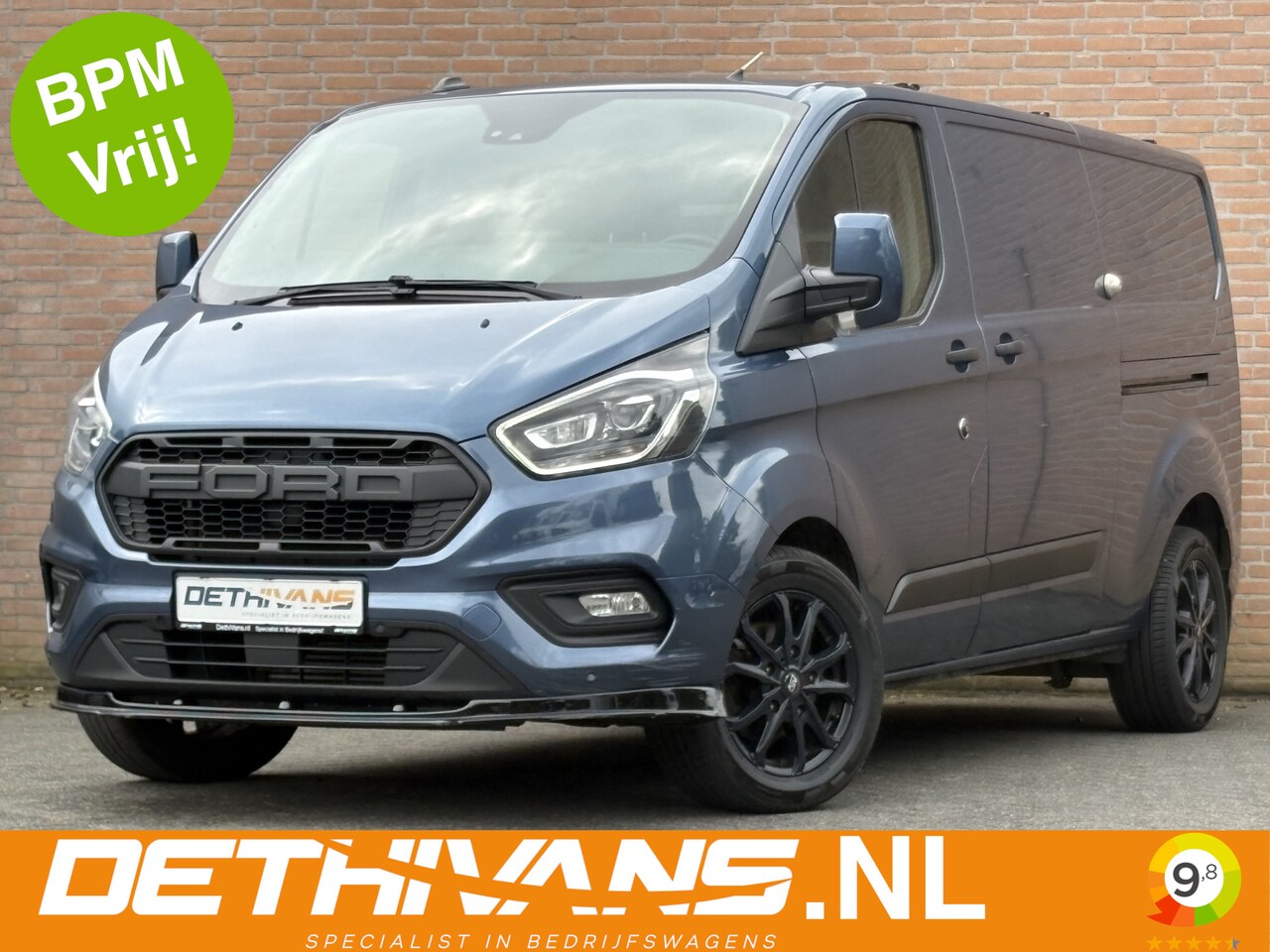Ford Transit Custom - 2.0TDCI 170PK Lang Automaat / 2x Schuifdeur / Camera / Euro6 - AutoWereld.nl