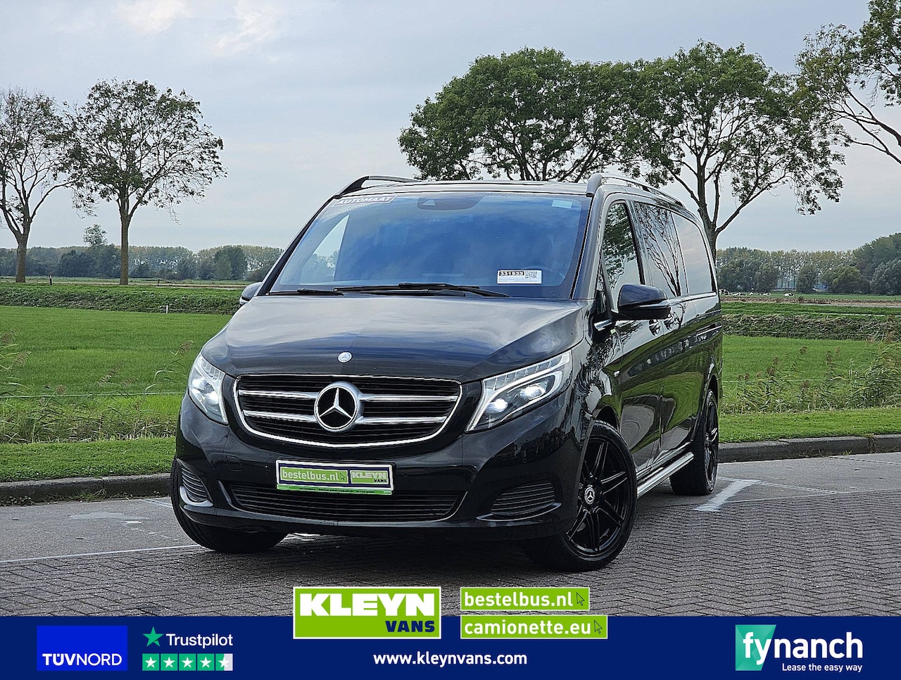 Mercedes-Benz V-klasse - 250 CDI L3 dubbele cabine 5zits EURO6 dubbele schuifdeur leder trekhaak - AutoWereld.nl