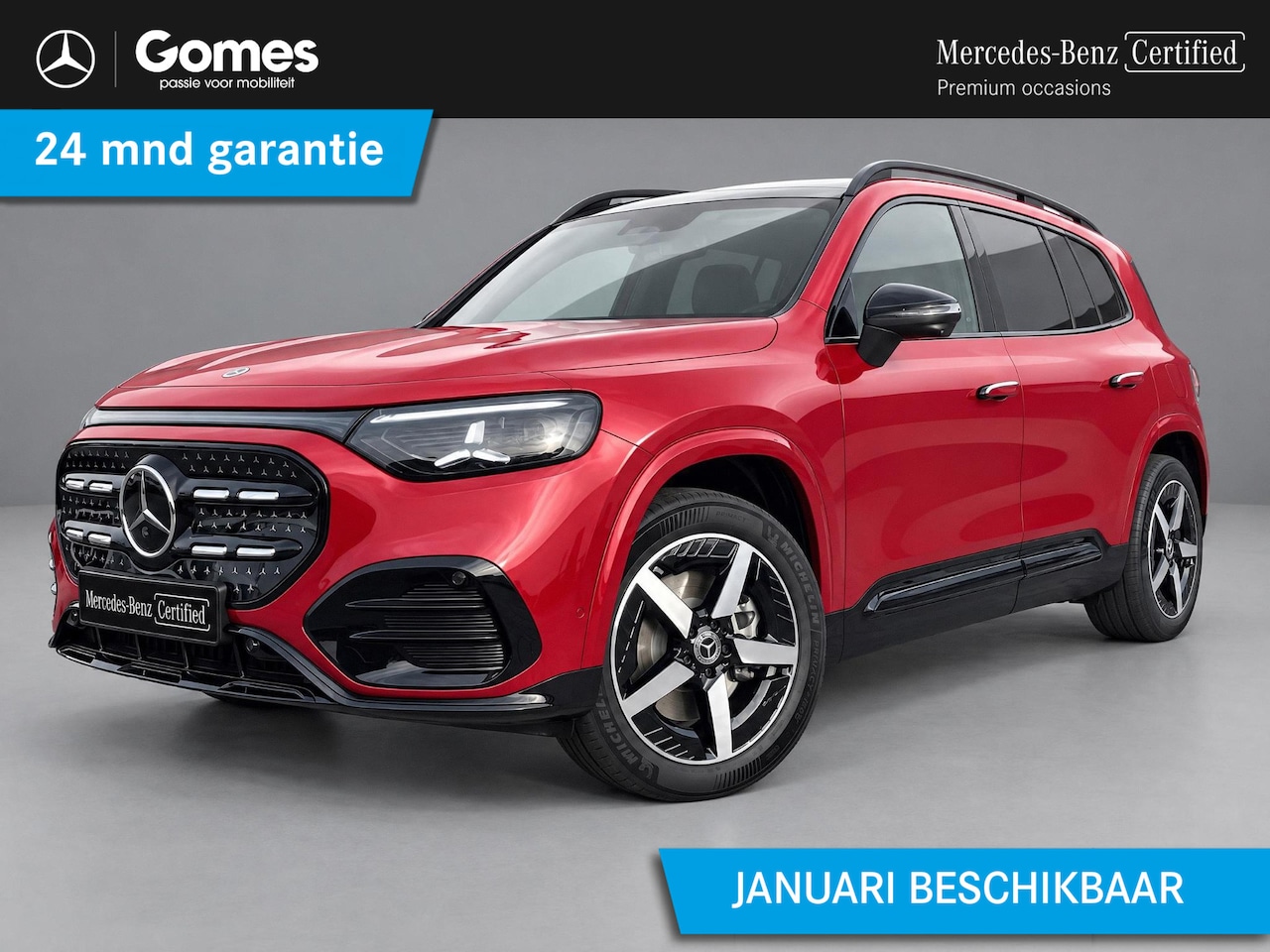 Mercedes-Benz GLB - 250+ Business Solution AMG | Premium Pakket | Night Pakket | Panoramadak | MBUX Superscree - AutoWereld.nl