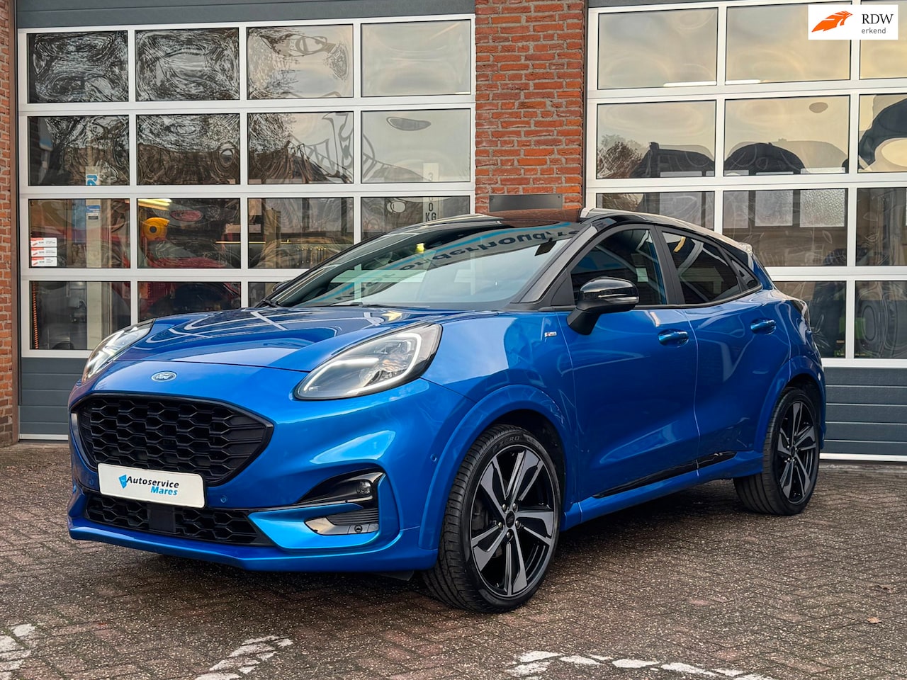 Ford Puma - 1.0 EcoBoost Hybrid ST-Line X 1.0 EcoBoost Hybrid ST-Line X, 155Pk, leder, navi, camera,stoelver - AutoWereld.nl
