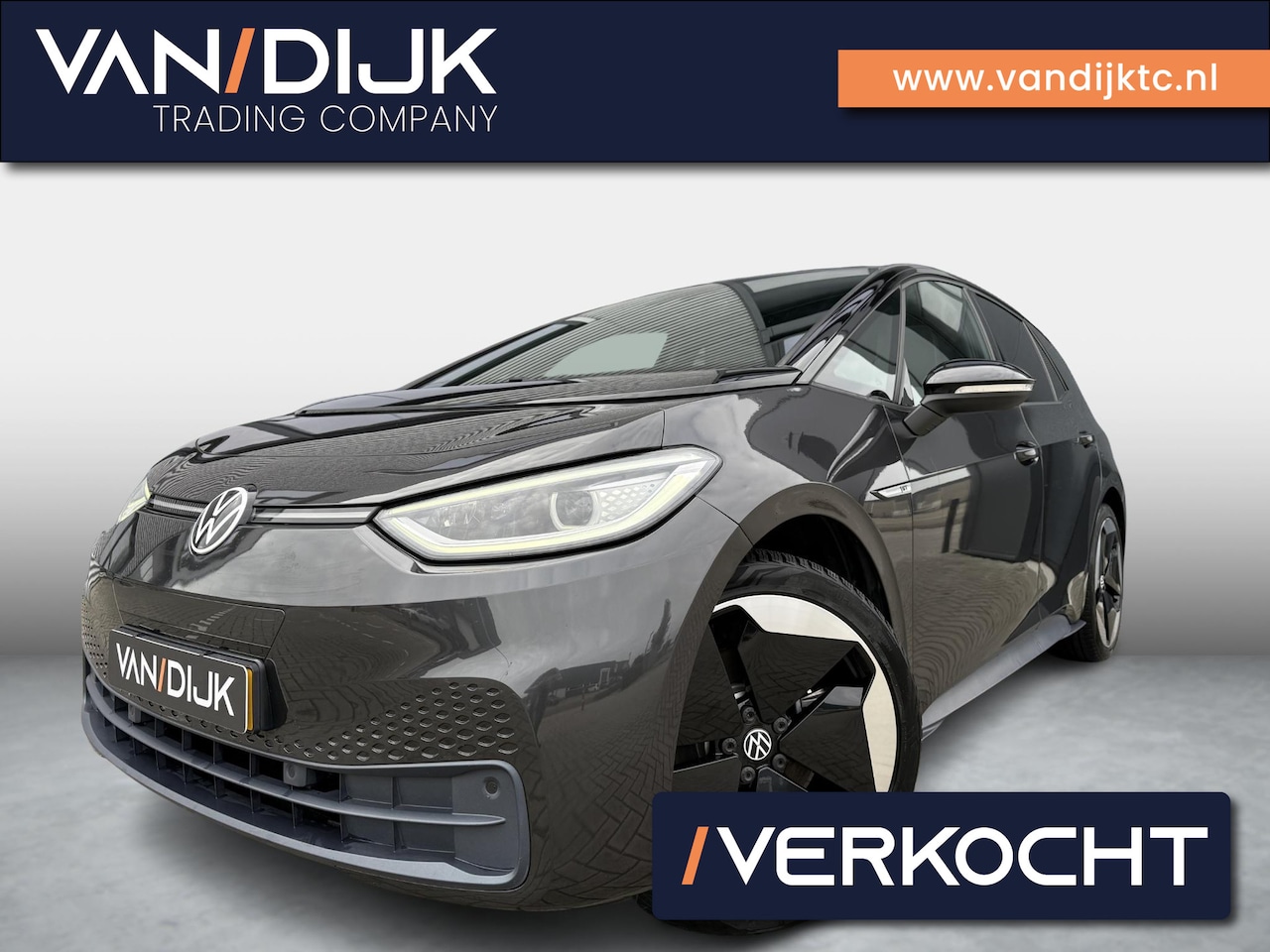 Volkswagen ID.3 - First Max 58 kWh ✓SOH 92.1% ✓Panoramadak ✓Matrix LED ✓Full LED ✓Stuur- Stoelverwarming ✓Sf - AutoWereld.nl