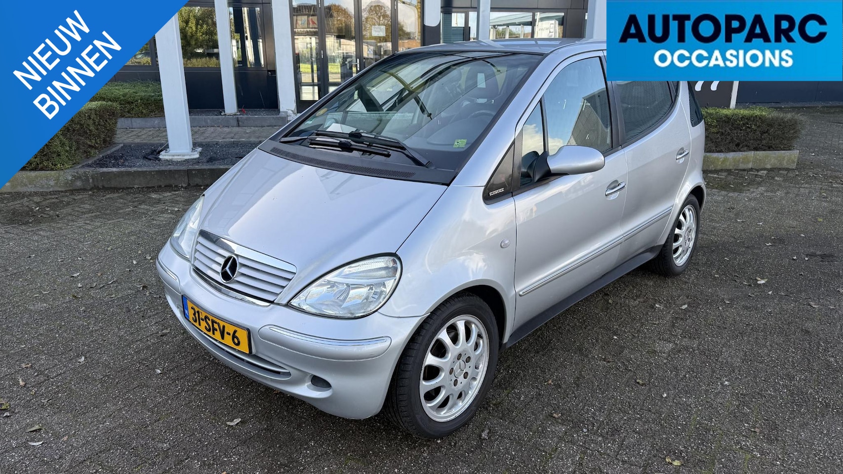 Mercedes-Benz A-klasse - 190 Elegance Lang AIRCO, CRUISE CONTROLE, LEER, AUTOMAAT, LANGE UITVOERING, VOLLEDIG ONDER - AutoWereld.nl