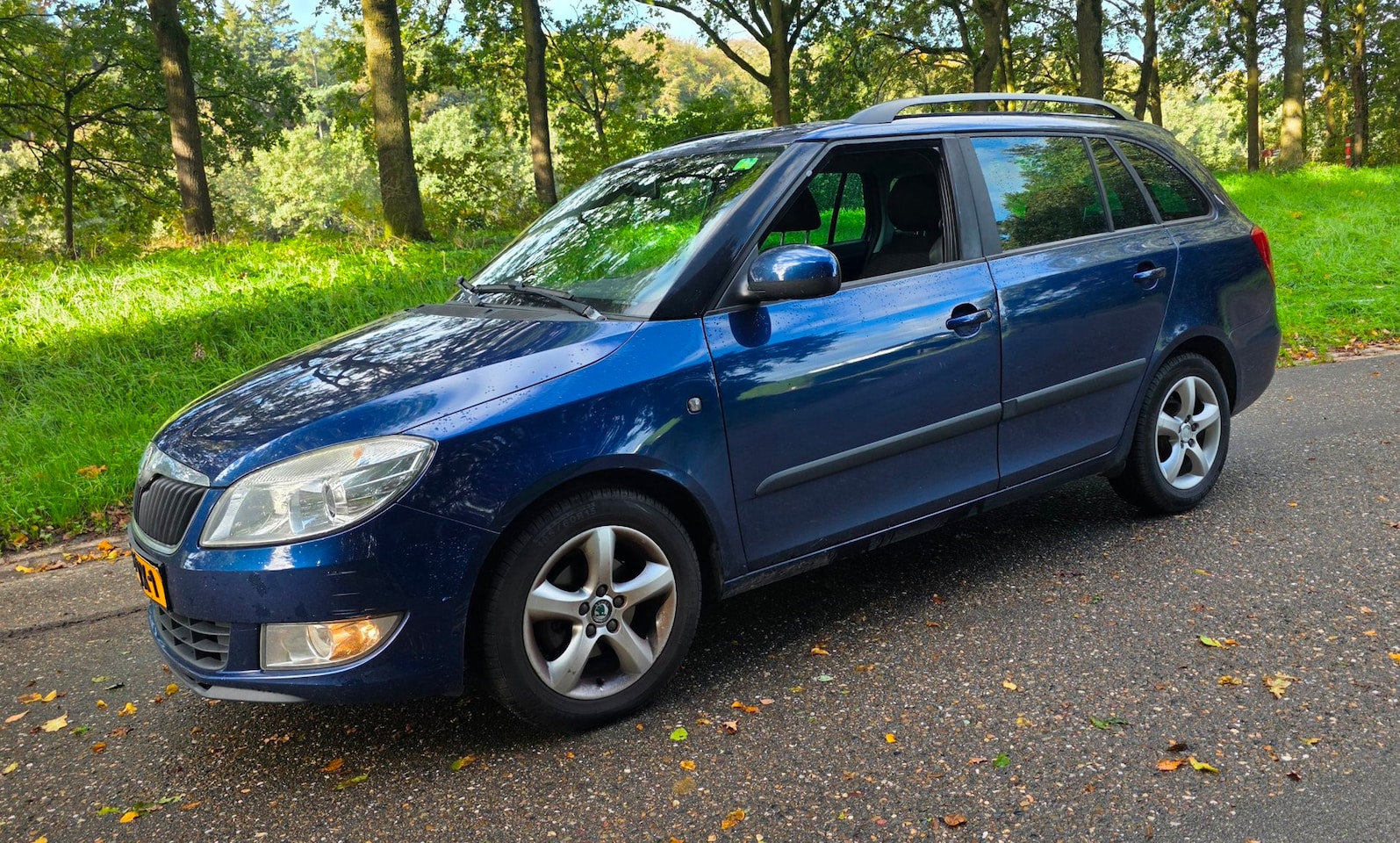 Skoda Fabia Combi - 1.2 TDI Greenline - Airco - Rijdt goed - - AutoWereld.nl