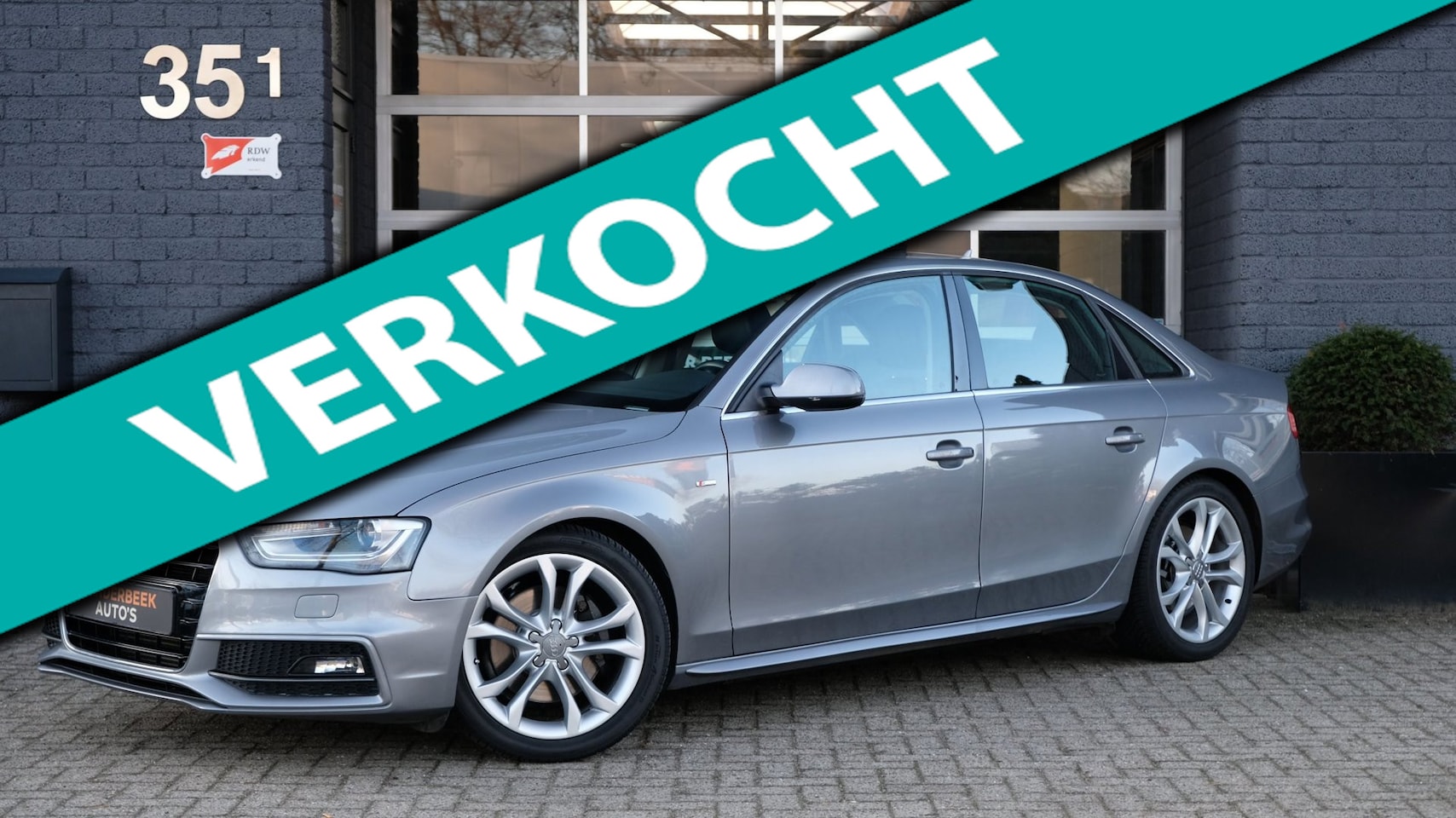 Audi A4 Limousine - 2.0 TFSI Quattro Pro Line S | S-Line | Leder | Schuifdak - AutoWereld.nl