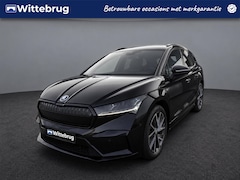 Skoda Enyaq iV - 80 Sportline Plus / Trekhaak wegklapbaar / Warmtepomp / Head up Display / Stoel + voorruit
