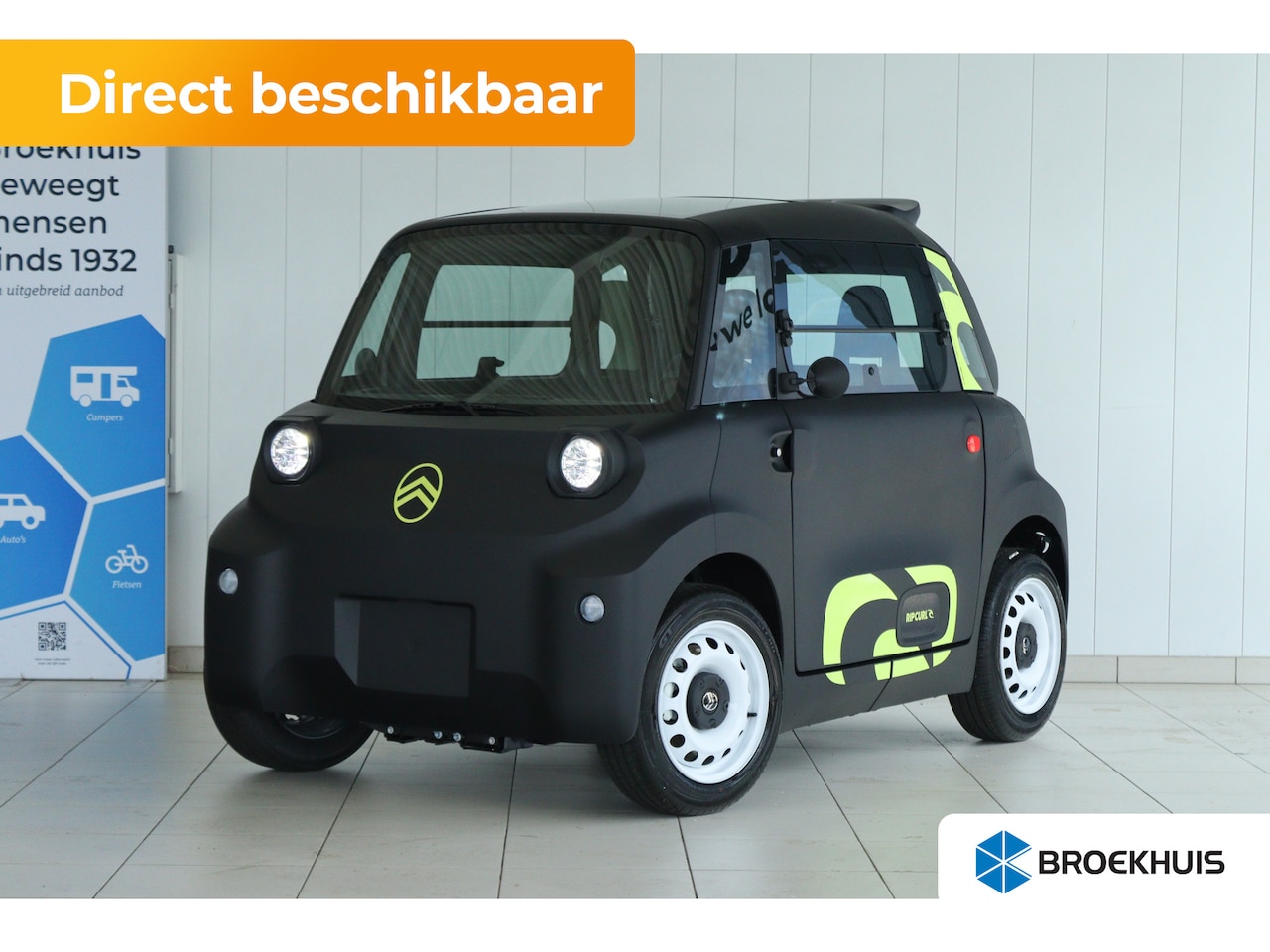 Citroën Ami - Rip Curl Sunrise Limited Edition | UIT VOORRAAD LEVERBAAR | Pano | LED | Dakspoiler | - AutoWereld.nl