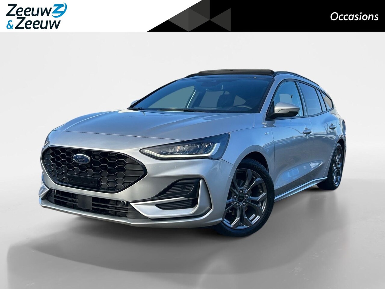 Ford Focus Wagon - 1.0 EcoBoost Hybrid ST Line X | Automaat | panorama-dak | B&O Audio | Stoel/Stuur/Voorru - AutoWereld.nl