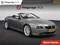 BMW 6-serie Cabrio - 650i // LEDER // CLIMA // STOELVERWARMING // NAVI // HUD // CRUISE //