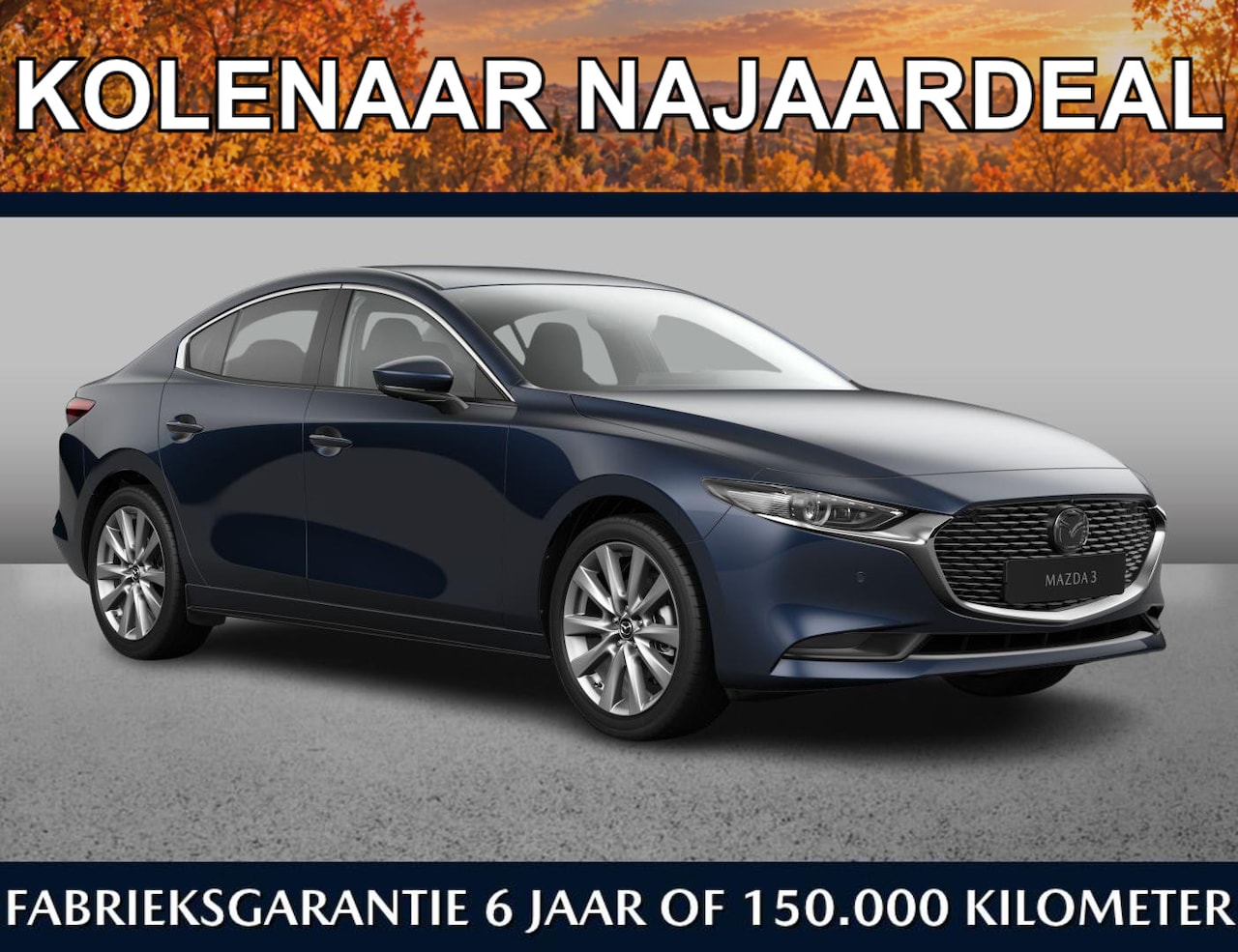 Mazda 3 - Sedan Exclusive-Line Business Edition /Direct leverbaar!/ Cat.prijs €40.740,-/ Najaardeal - AutoWereld.nl