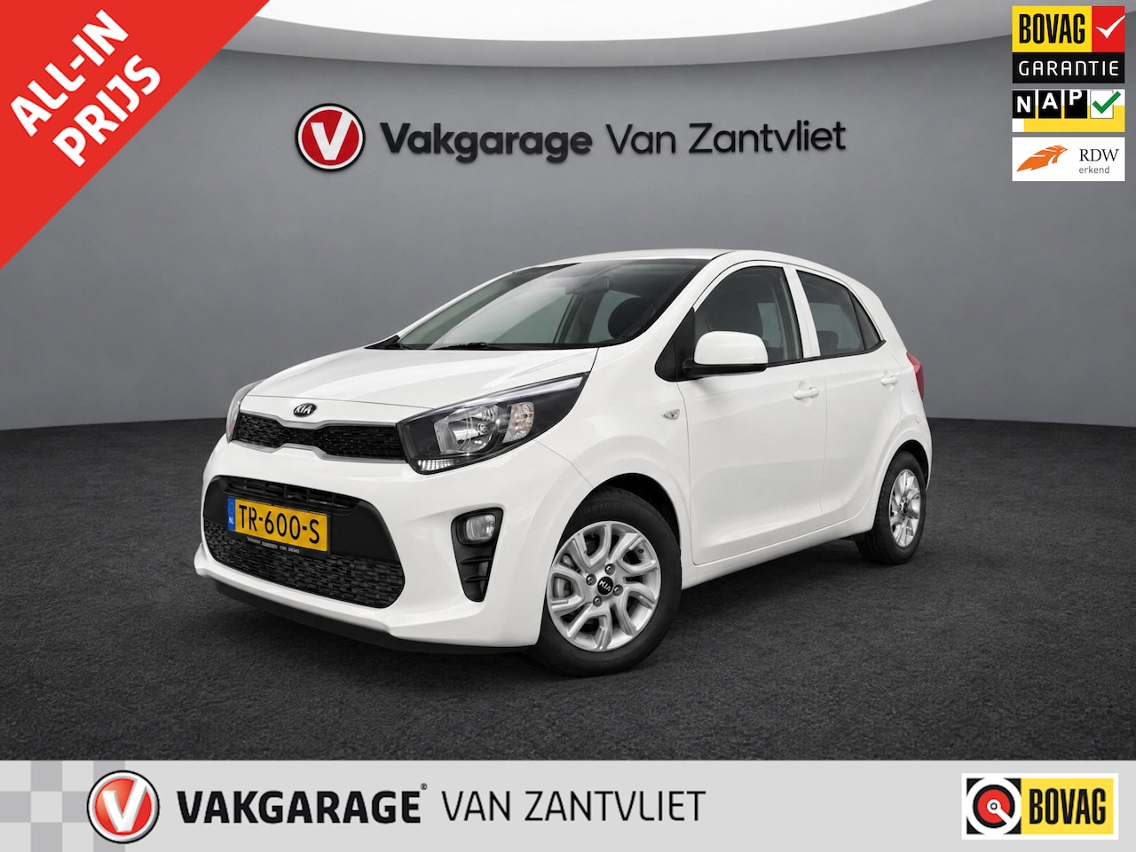 Kia Picanto - 1.0 ComfortLine (12 mnd BOVAG-garantie) - AutoWereld.nl