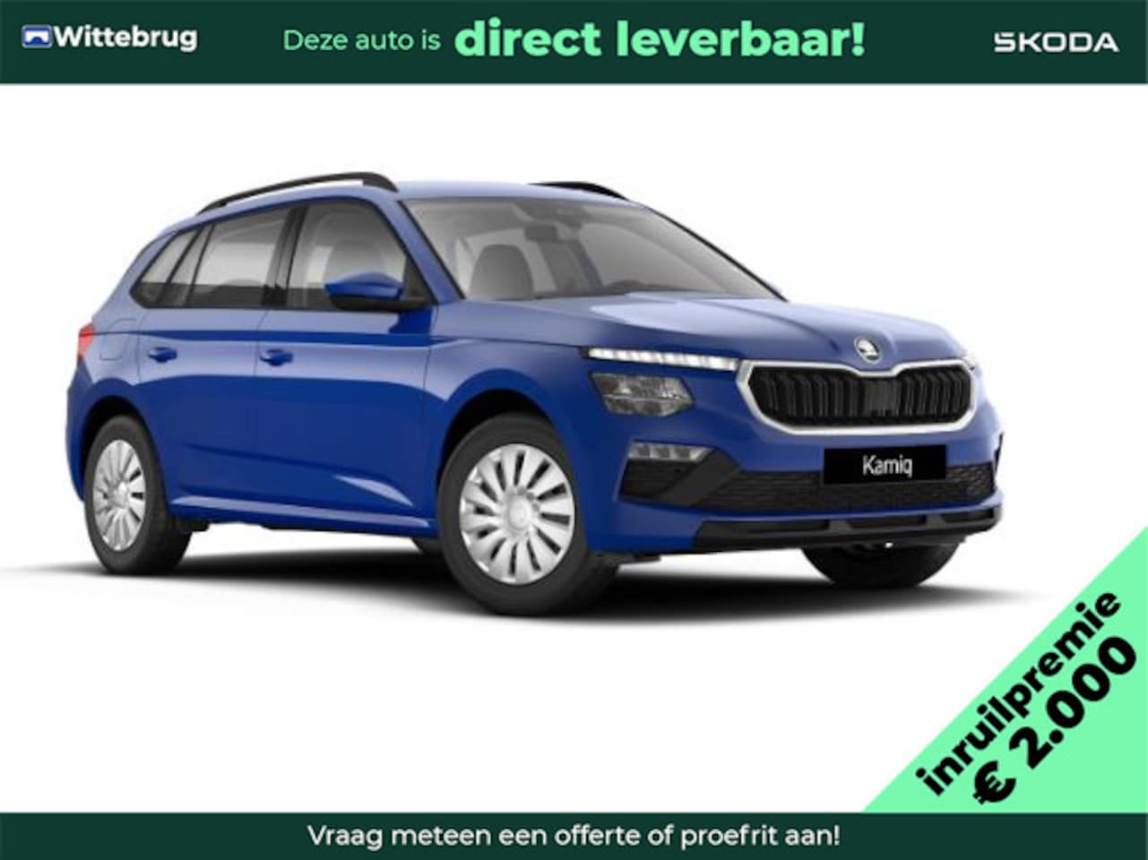 Skoda Kamiq - 1.0 TSI Essence PRIVATE LEASE vanaf 369 pm! - AutoWereld.nl
