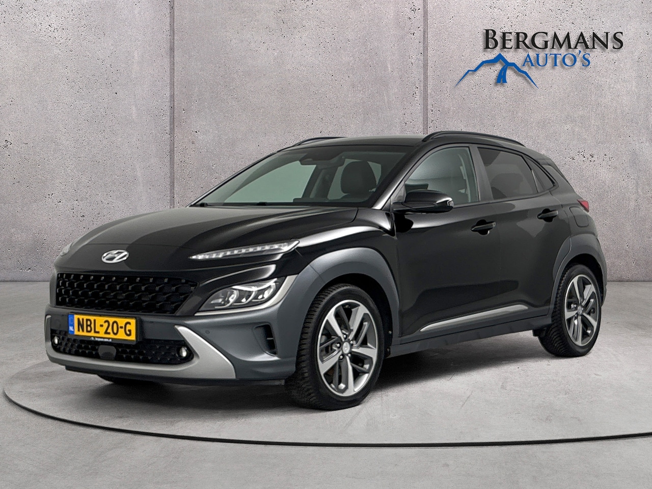 Hyundai Kona - - 1.6 GDI HEV Fashion // DEALERONDERHOUDEN // LEDER // STOEL+STUURVERWARMING // HUD // - AutoWereld.nl