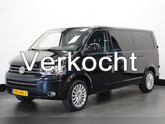 Volkswagen Transporter - 2.0 TDI L2 Dubbele Cabine Automaat 180PK - Airco - Cruise - PDC - € 11.900, - Excl