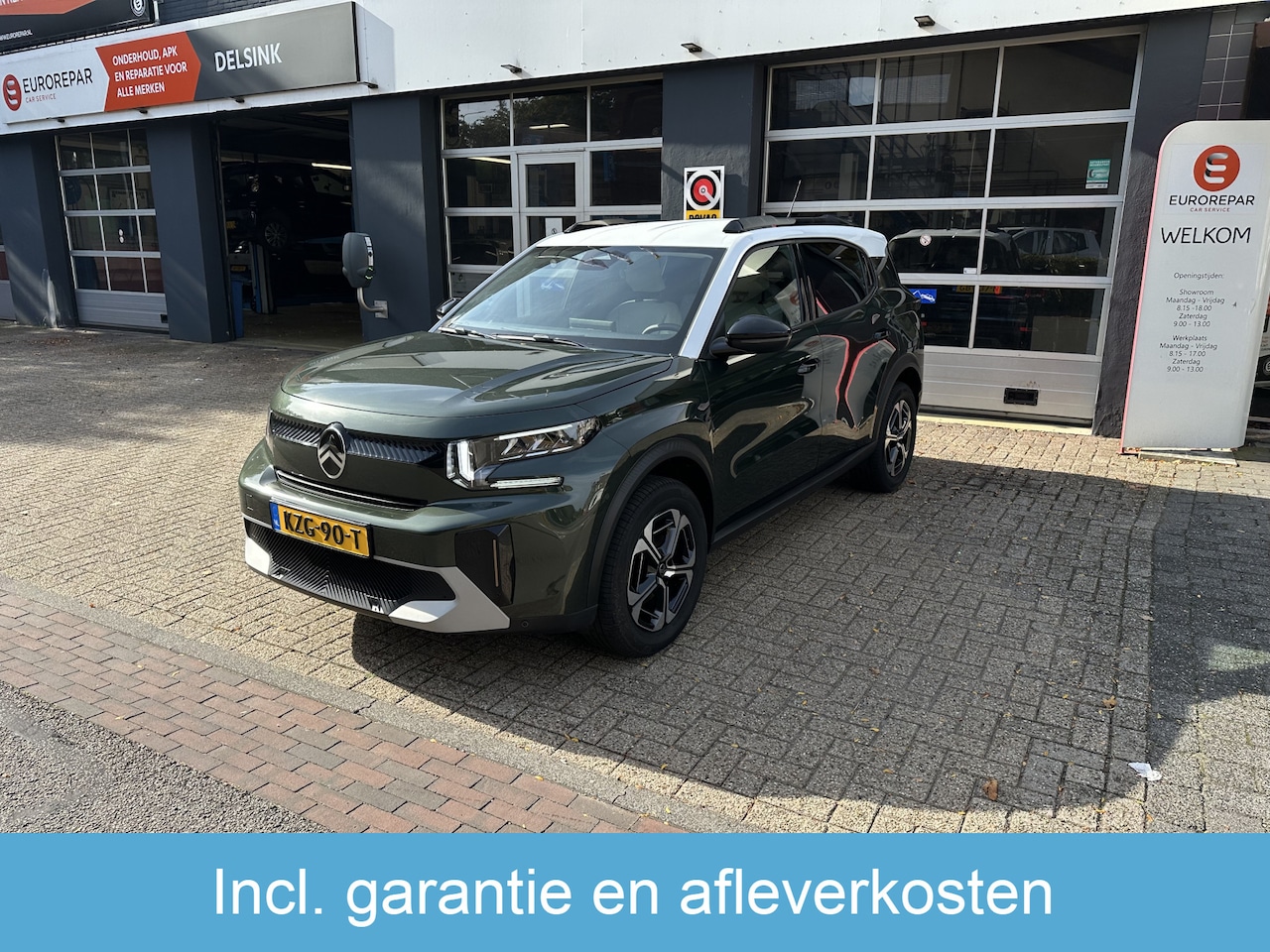 Citroën C3 Aircross - 1.2 Hybrid Automaat 145pk Max Navi/Clima/Cruise/Apple CarPlay, Android auto/Camera Eurorep - AutoWereld.nl