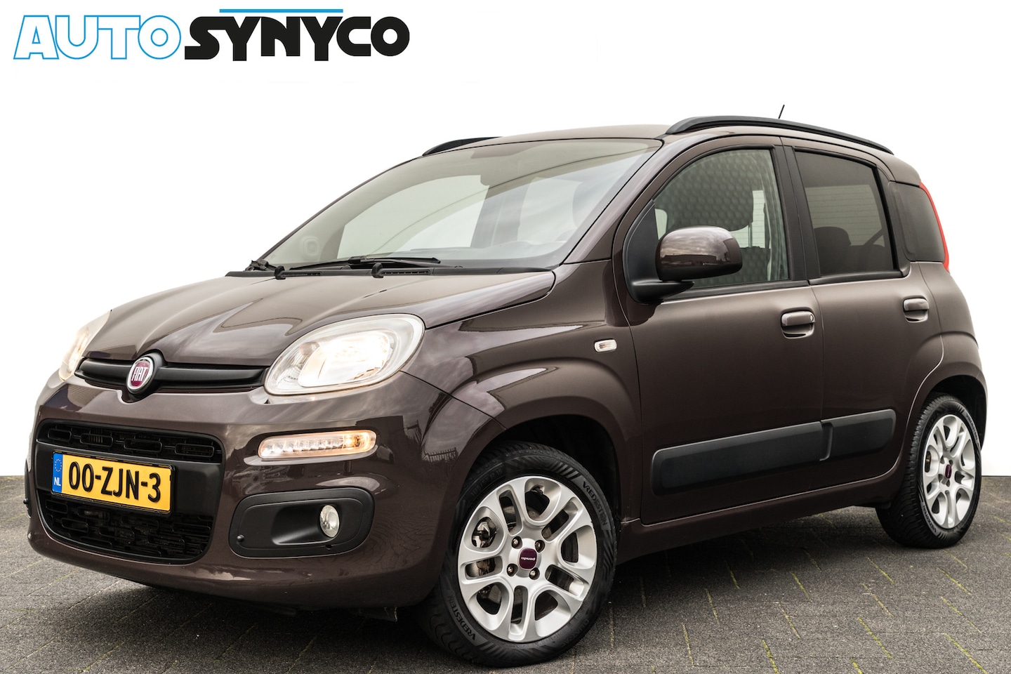 Fiat Panda - 0.9 TwinAir Lounge | Org. NL | Airco | Getint Glas | Elekt. Pakket - AutoWereld.nl