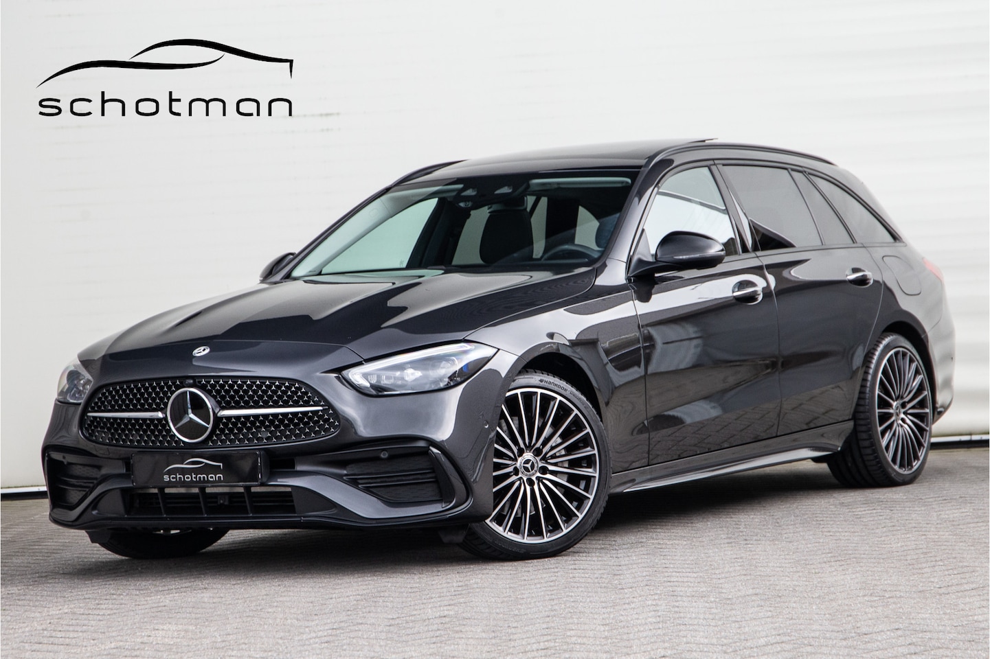 Mercedes-Benz C-klasse Estate - 300 e AMG Premium, Pano, Distronic, Head-up, Nightpakket 2023 - AutoWereld.nl