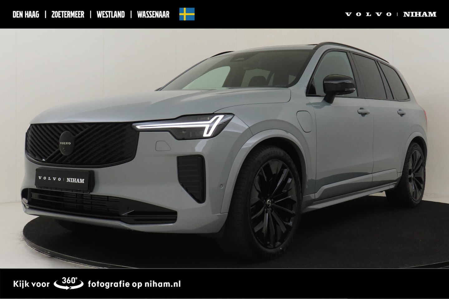 Volvo XC90 - II T8 PLUG-IN HYBRID AWD PLUS BLACK EDITION -PANO.DAK|BOWERS&WILKINS|LUCHTVERING|360°CAM|H - AutoWereld.nl