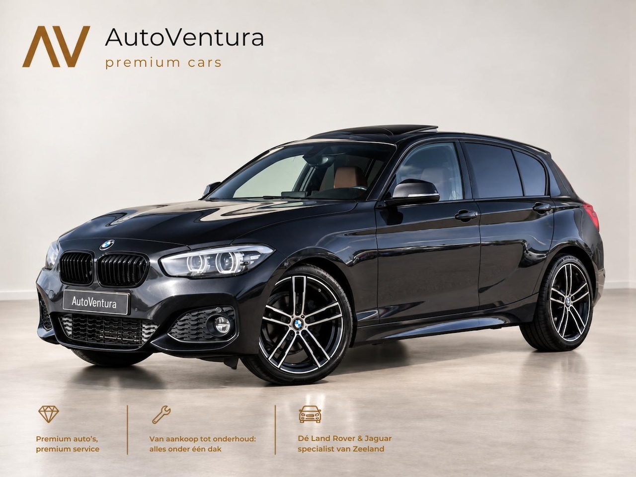 BMW 1-serie - 118i Corporate Lease High Executive | M Sport | Hifi | Schuif-/lkantel dak | - AutoWereld.nl