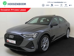 Audi e-tron Sportback - 55 quattro S edition 95 kWh | SoH 100% | Panoramadak | Trekhhaak | Luchtvering | Lederen b