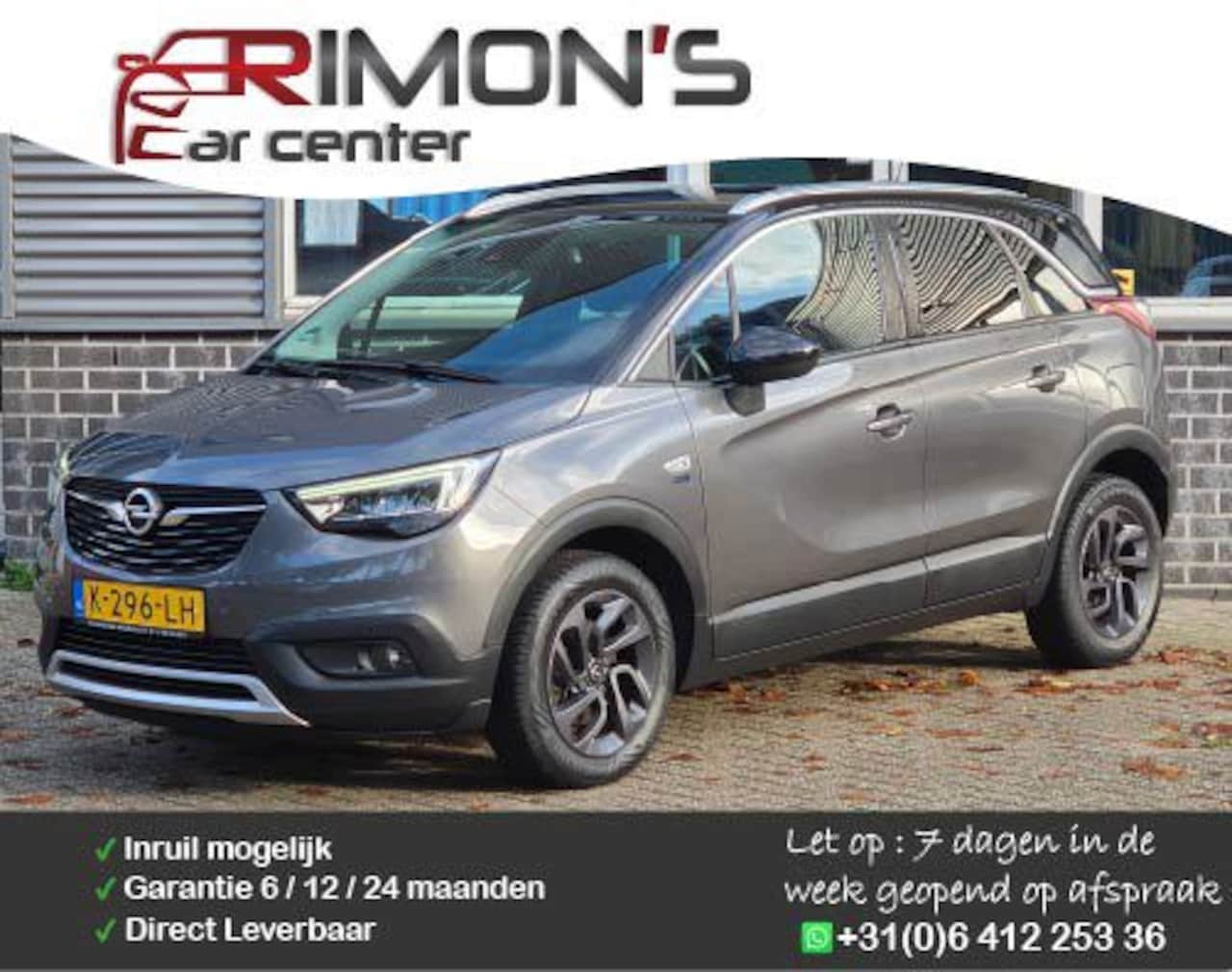 Opel Crossland X - 1.2 Turbo Edition 2020 Carplay 360 Camera - AutoWereld.nl