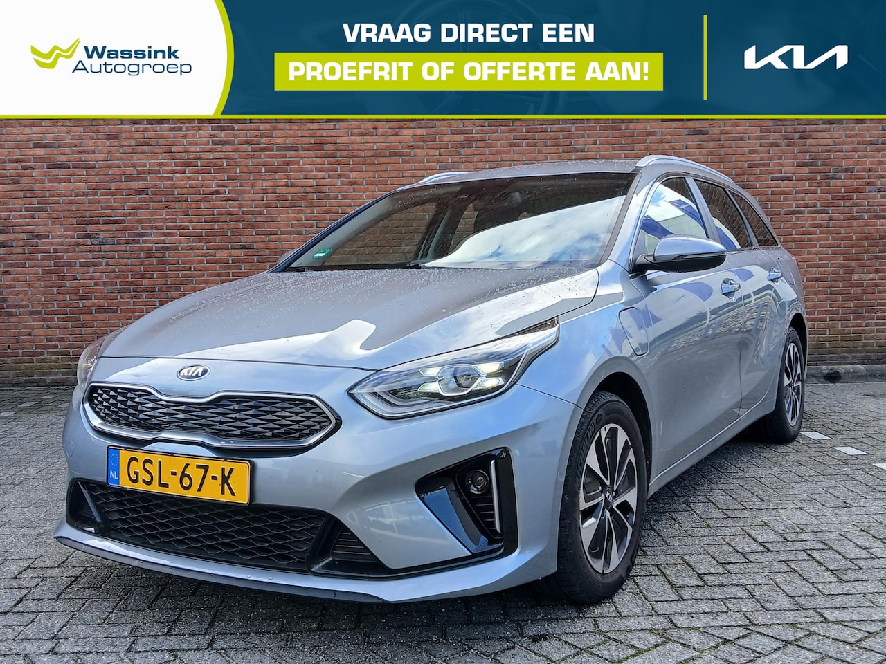 Kia Cee'd Sportswagon - Ceed 1.6 GDI PHEV DynamicLine | Navigatie | Licht metalen velgen 16 inch | Camera | - AutoWereld.nl