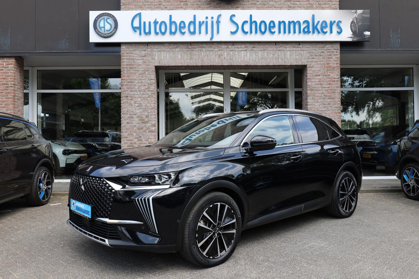 DS 7 Crossback - E-Tense 4x4 Opera PANO LEER+MEMORY RUIT+STOELVERWARMING 360-CAMERA ZWARTE-HEMEL 19"LMV STU - AutoWereld.nl