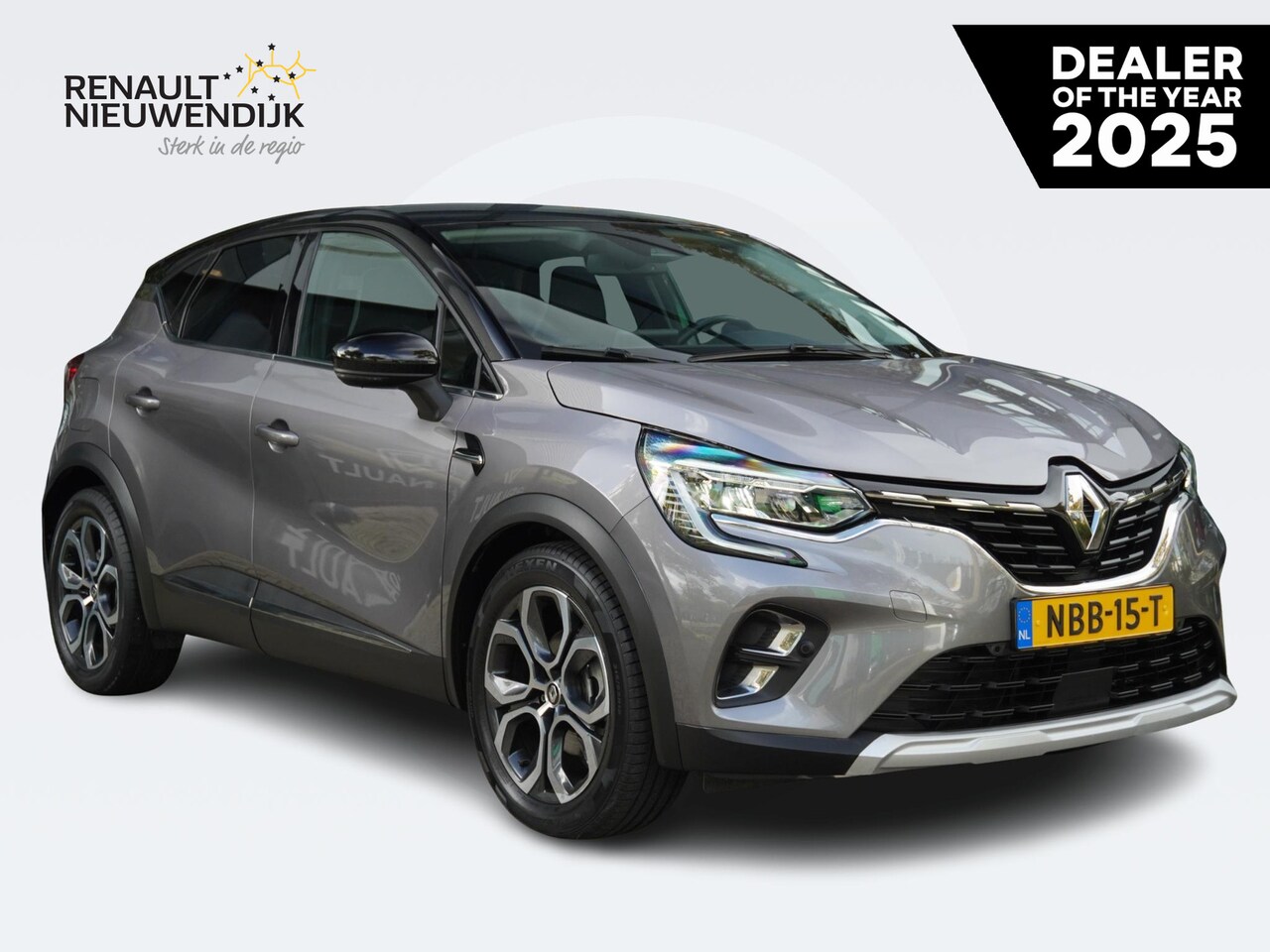 Renault Captur - 1.6 E-Tech full hybrid 145 techno AUTOMAAT / 9,3'' NAVI / CAMERA / PDC V+A / CRUISE / CLIM - AutoWereld.nl