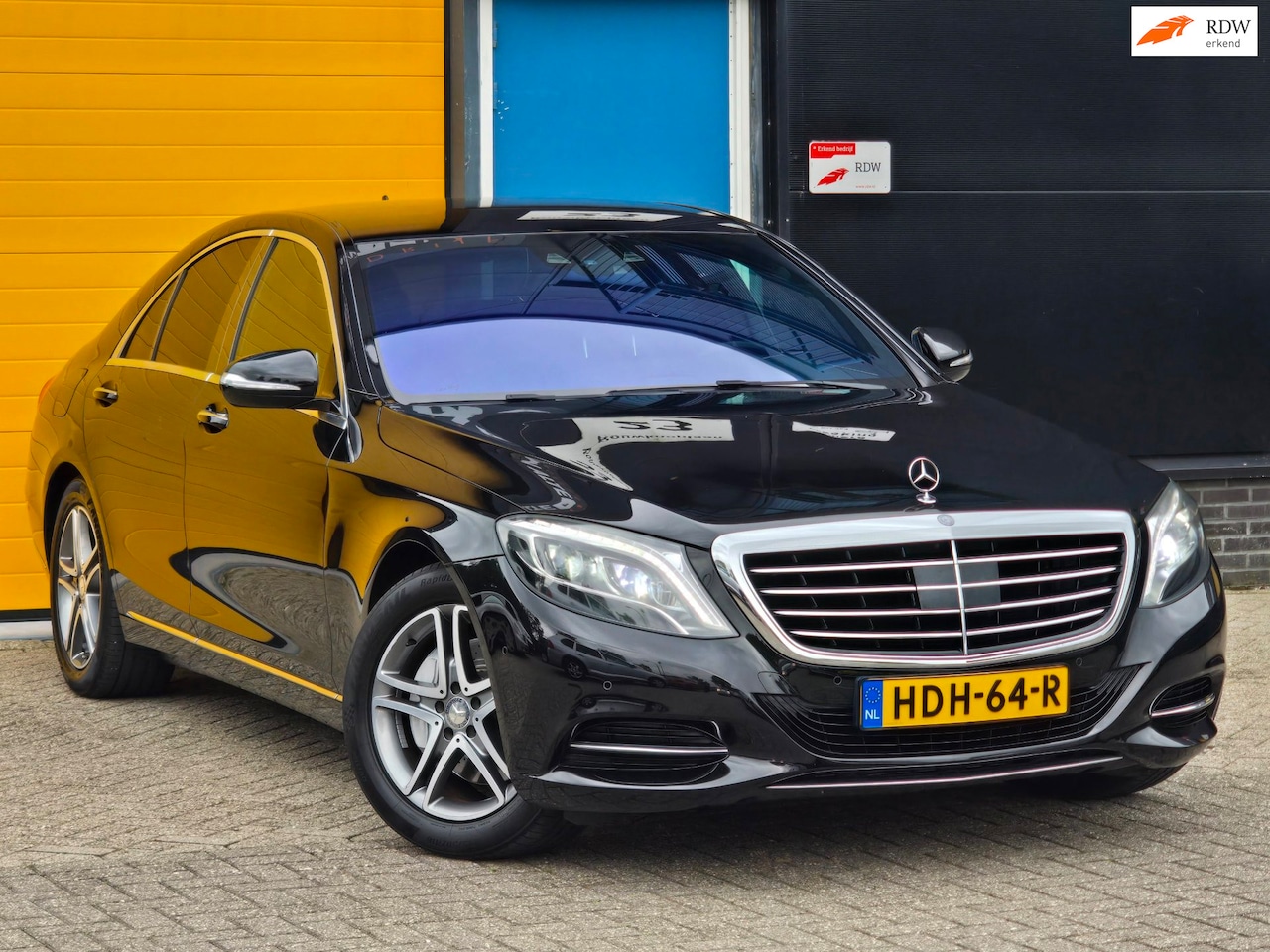 Mercedes-Benz S-klasse - 400 HYBRID / Camera / Leder / Memory / Elek Stoelen / Stoelverwarming / Allu Velgen - AutoWereld.nl