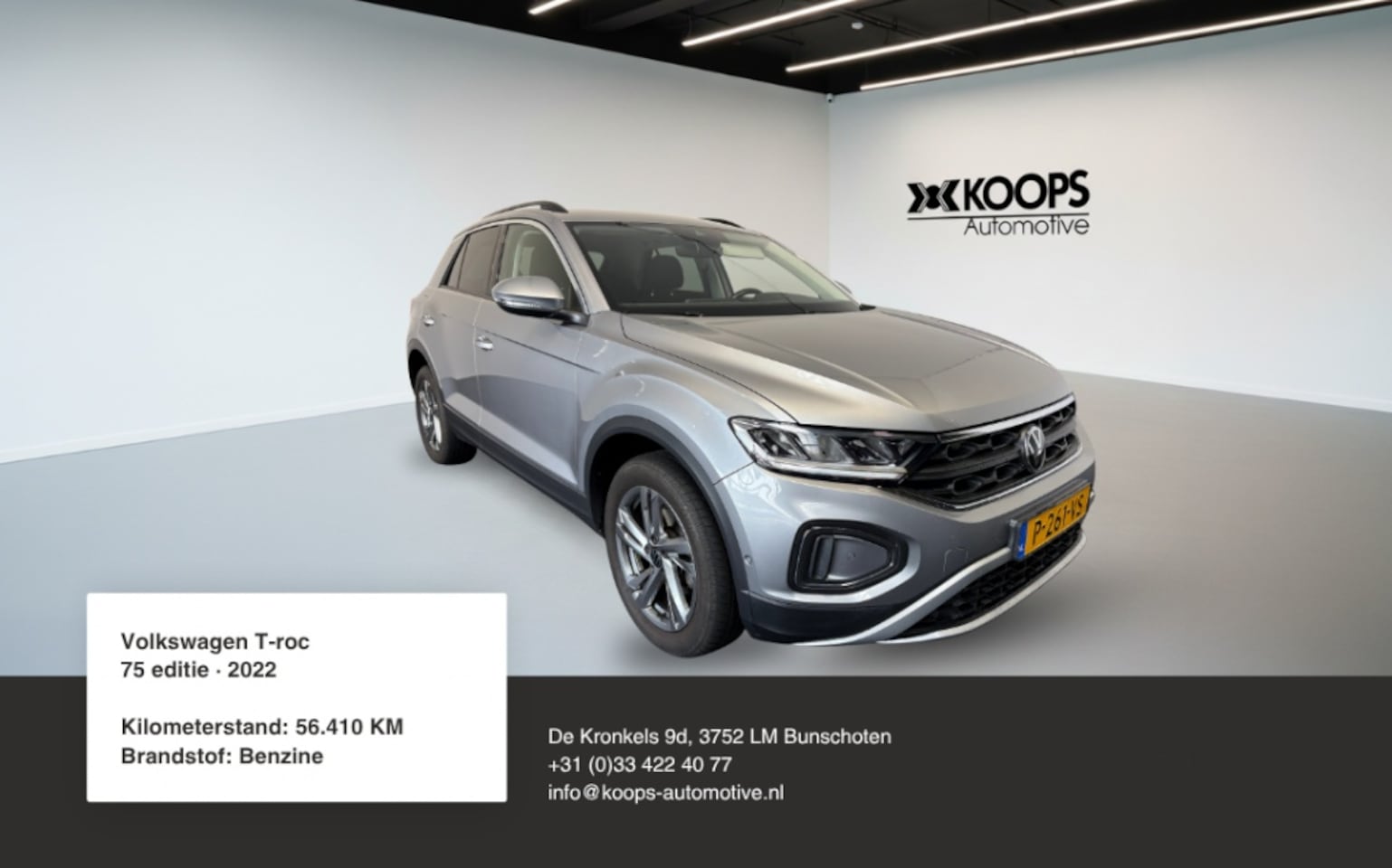 Volkswagen T-Roc - 1.0 TSI 75 Ed. Carplay | Cruise control | Parkeersensoren | Lane assist - AutoWereld.nl