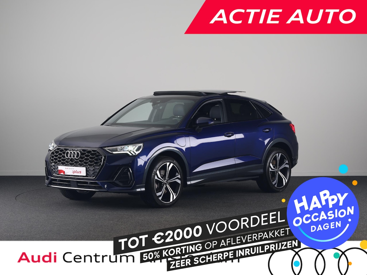 Audi Q3 Sportback - 45 TFSI e S Edition 245 pk S-tronic | Navigatie | Panoramadak | Parkeersensoren | Achterui - AutoWereld.nl