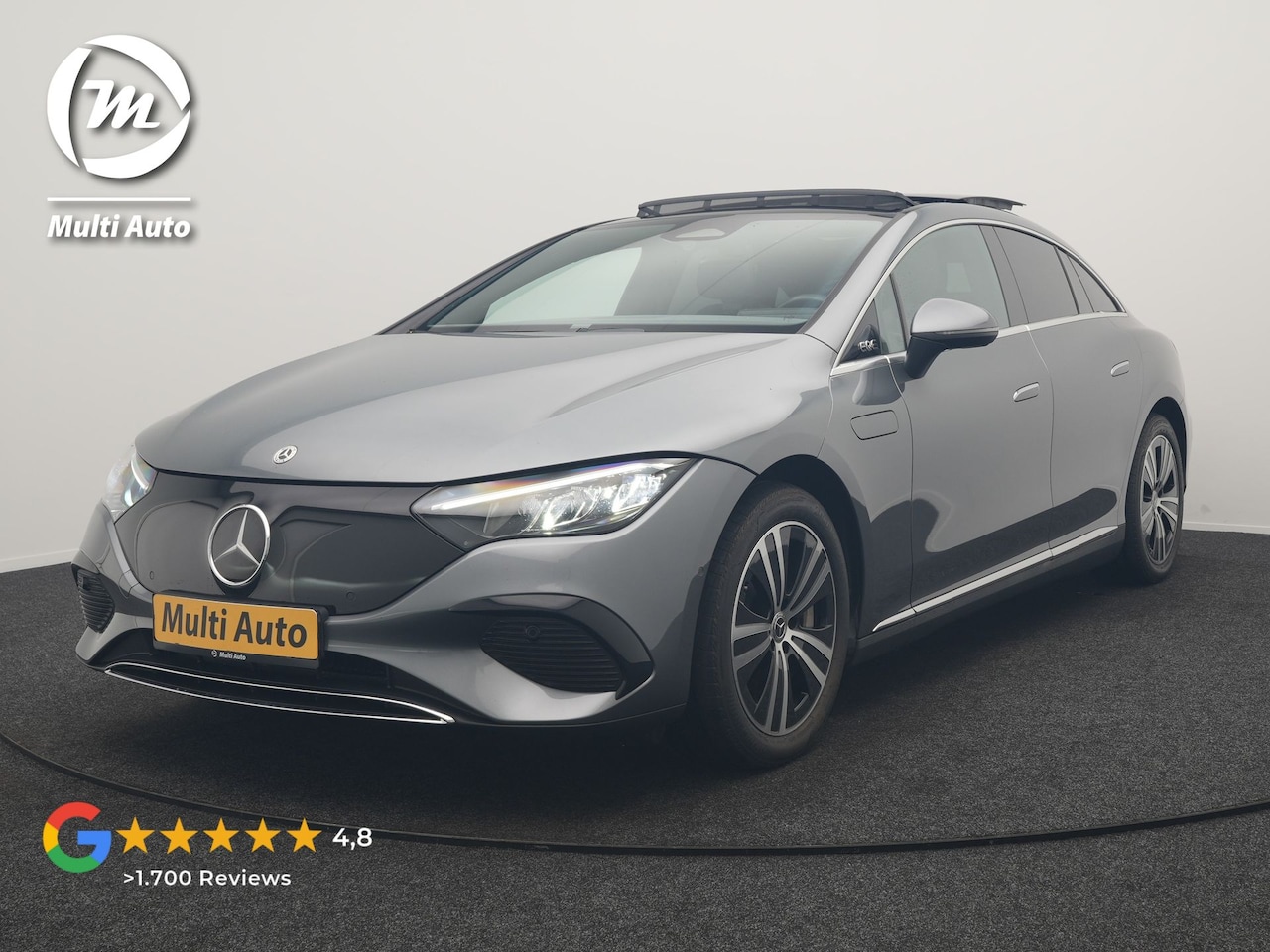 Mercedes-Benz EQE - 350+ Luxury Line 91 kWh 292pk Dealer O.H. | SOH 97,5% | Panodak | Adaptive Cruise | Camera - AutoWereld.nl