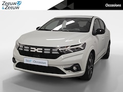 Dacia Sandero - 1.0 TCe 90 Journey AIRCO NAVI CRUISE CONTROLE CAMERA PARKEERSENSOREN 5 DEURS DEALER ONDERH