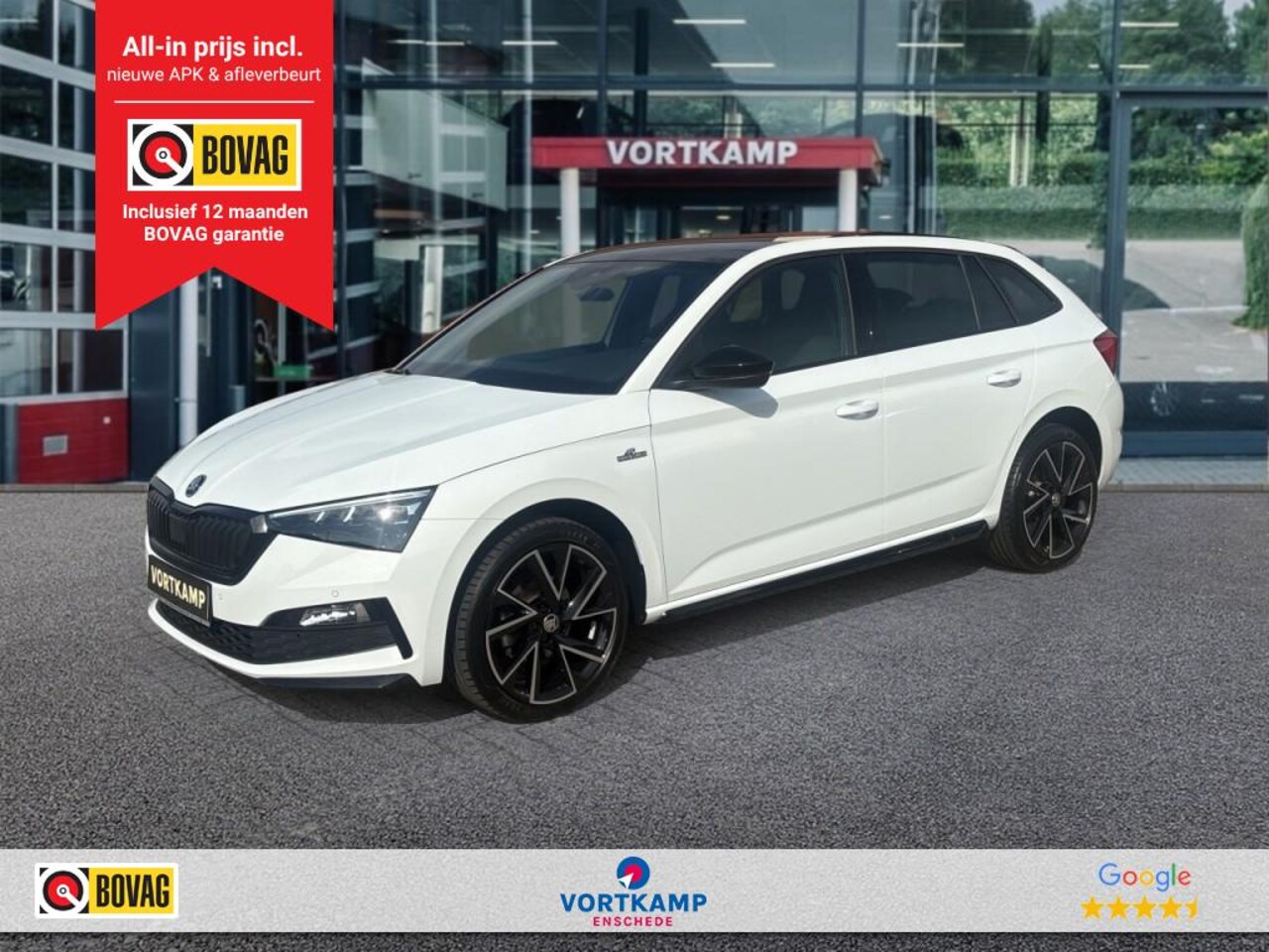 Skoda Scala - 1.5 TSI DSG MONTE CARLO GLASDAK/CARPLAY/CRUISE/STOELVERW - AutoWereld.nl