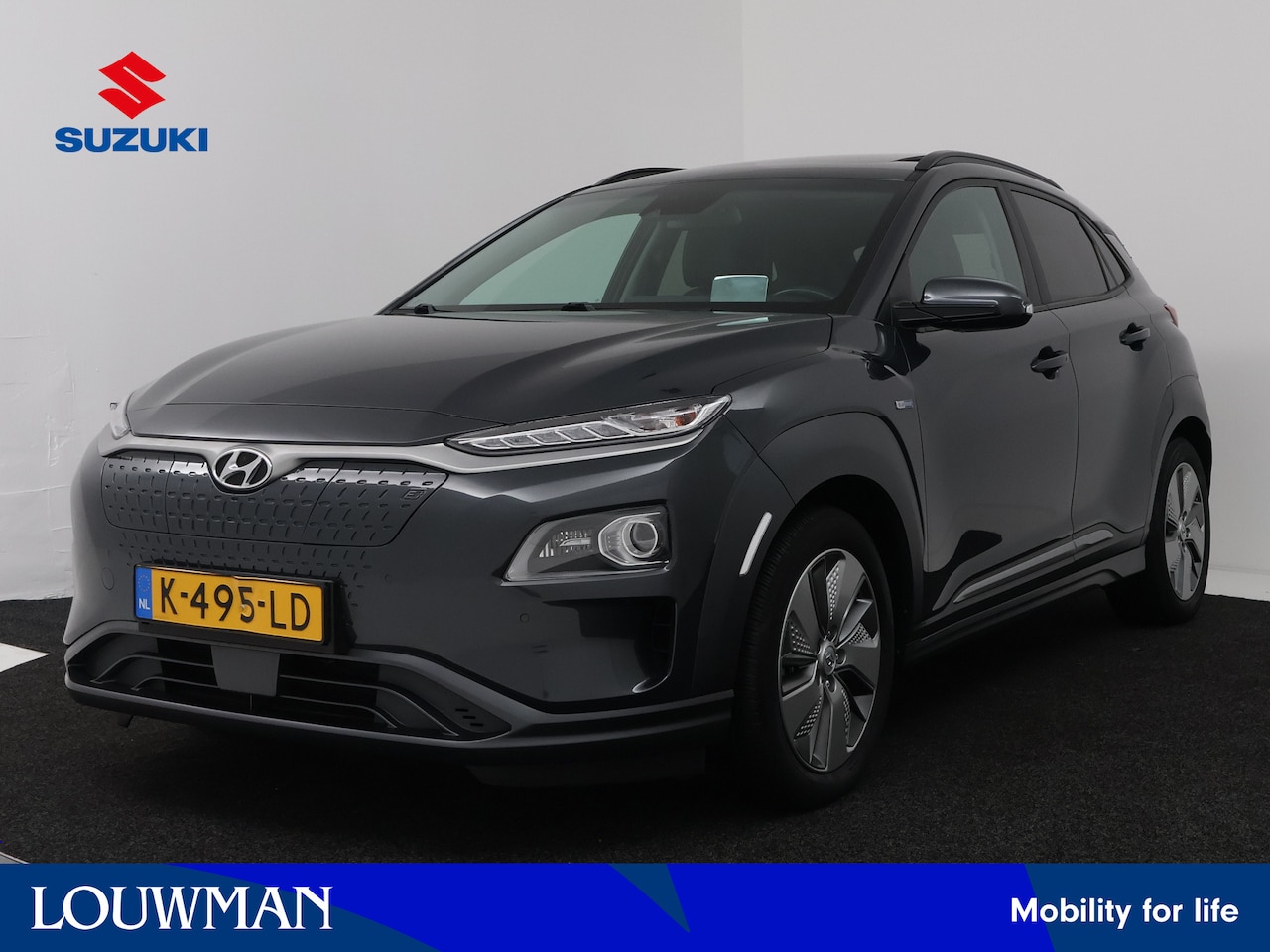 Hyundai Kona Electric - EV Limited Sky 64 kWh | Apple Carplay / Android Auto (navigatie) | Schuif-/kanteldak | Tre - AutoWereld.nl
