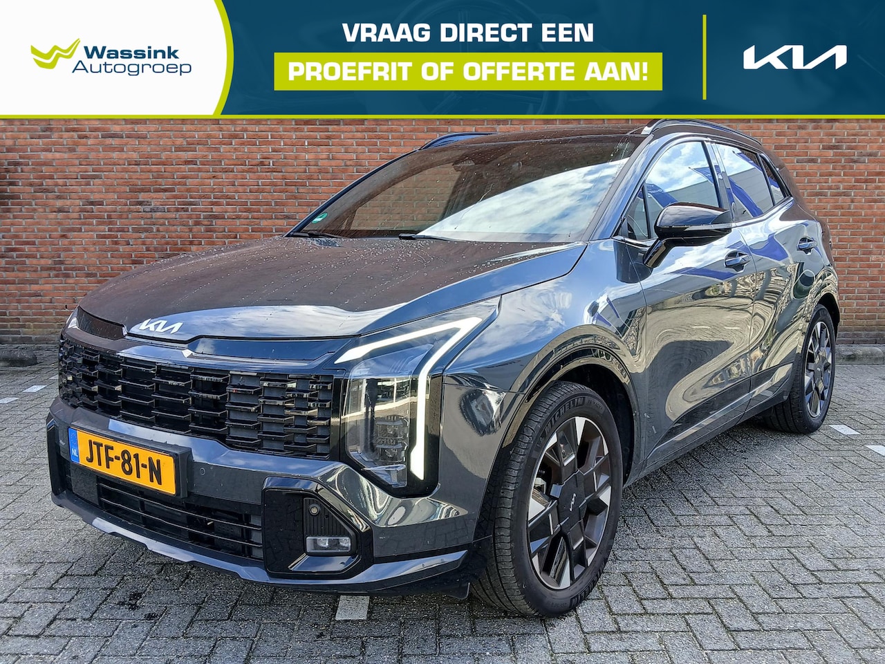 Kia Sportage - 1.6 T-GDi Plug-in Hybrid GT-Line | Navigatie | Panoramadak | 19 inch licht metalen velgen - AutoWereld.nl