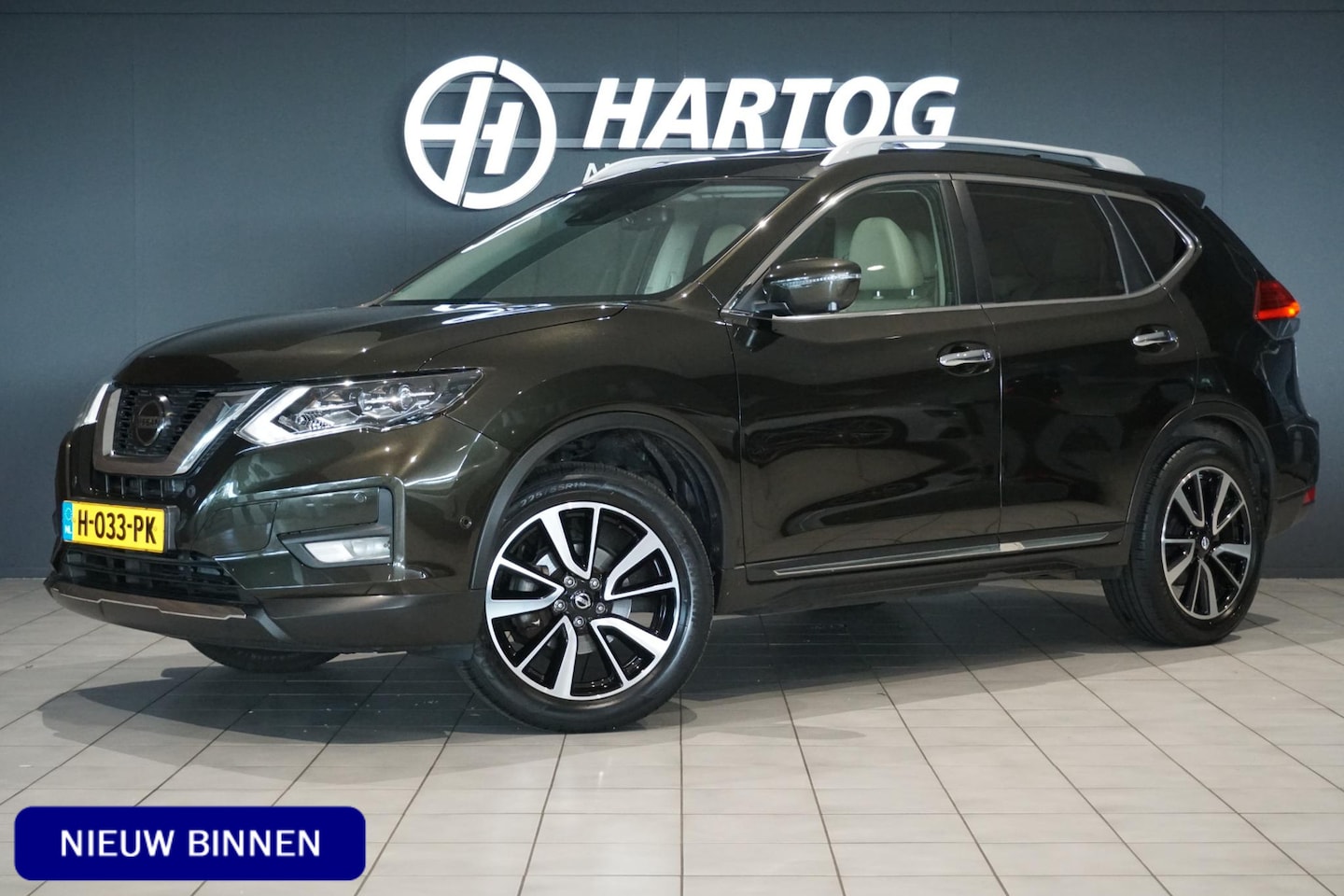 Nissan X-Trail - 1.3 DIG-T Tekna + PANO / LEDER / 360 CAMERA / TREKHAAK - AutoWereld.nl