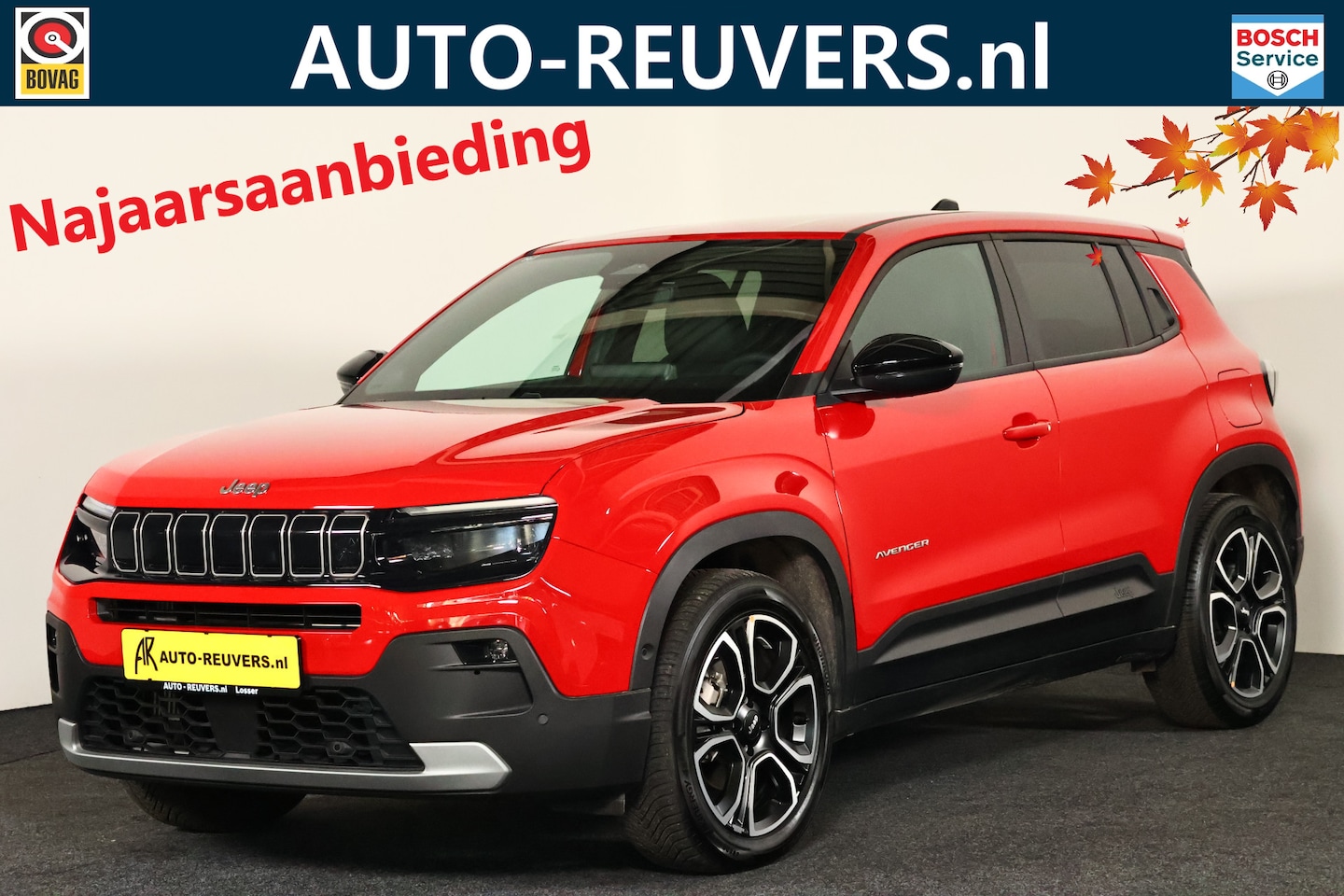 Jeep Avenger - 1.2 e-Hybrid Altitude / Carplay / LED / ACC / Camera / LMV - AutoWereld.nl