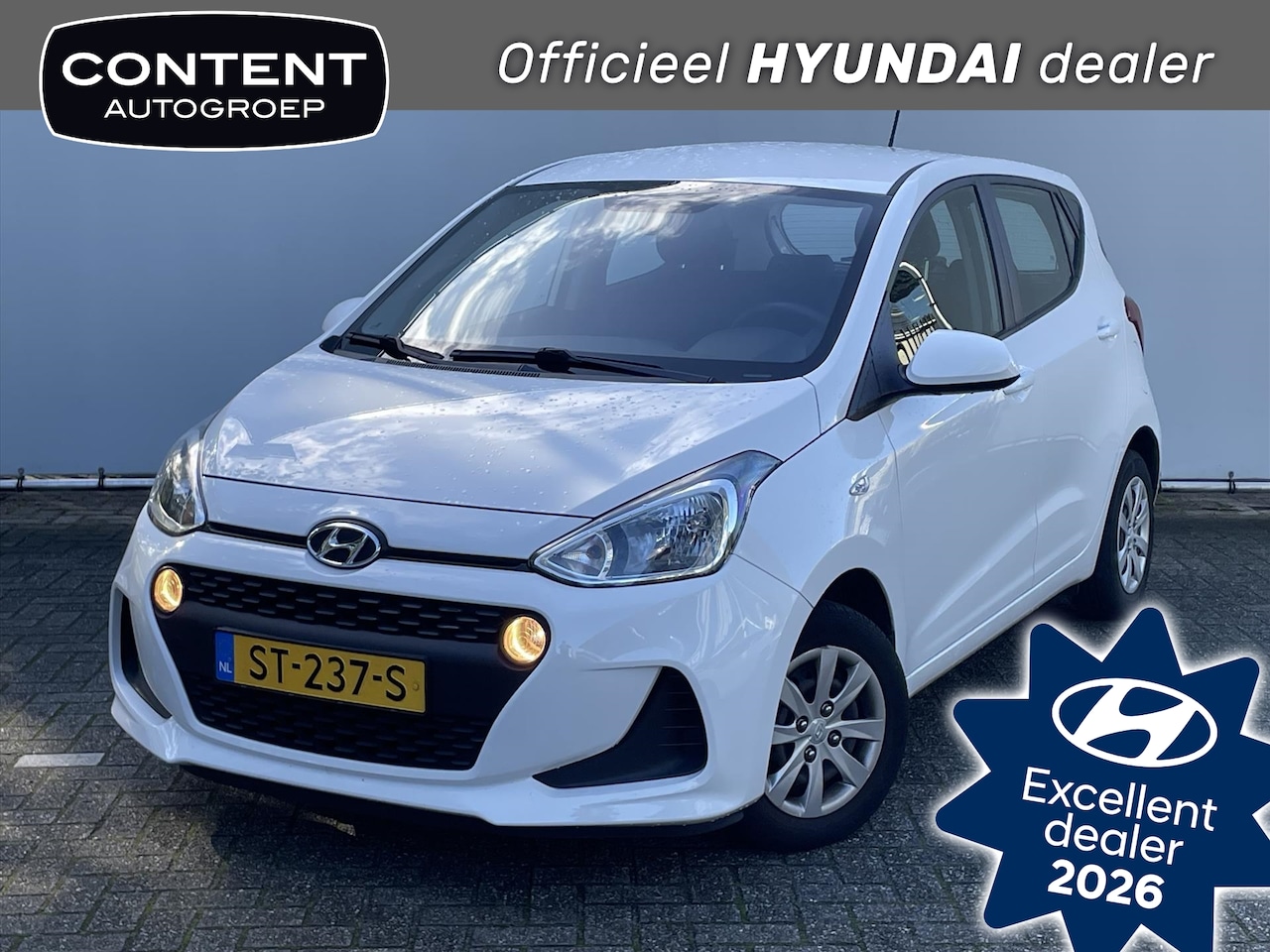 Hyundai i10 - 1.0i 66pk Comfort + / Cruise / Airco / Navi - AutoWereld.nl