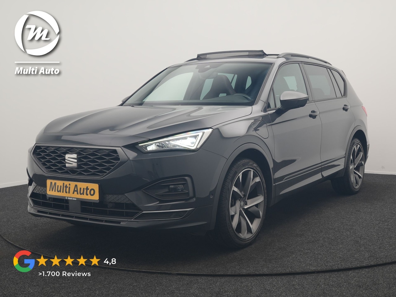 SEAT Tarraco - 1.4 TSI e-Hybrid PHEV FR 245pk Dealer O.H | Panodak | Adaptive Cruise | Camera | Sportstoe - AutoWereld.nl